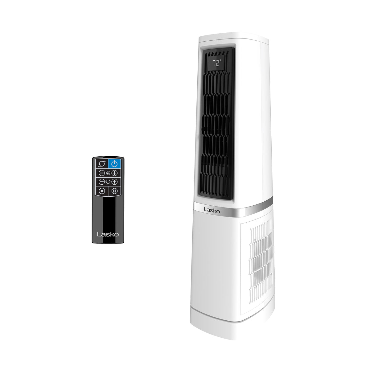 Lasko Stratus 35" DC Tower Fan: Oscillating, 12-Speed, High Velocity, Remote