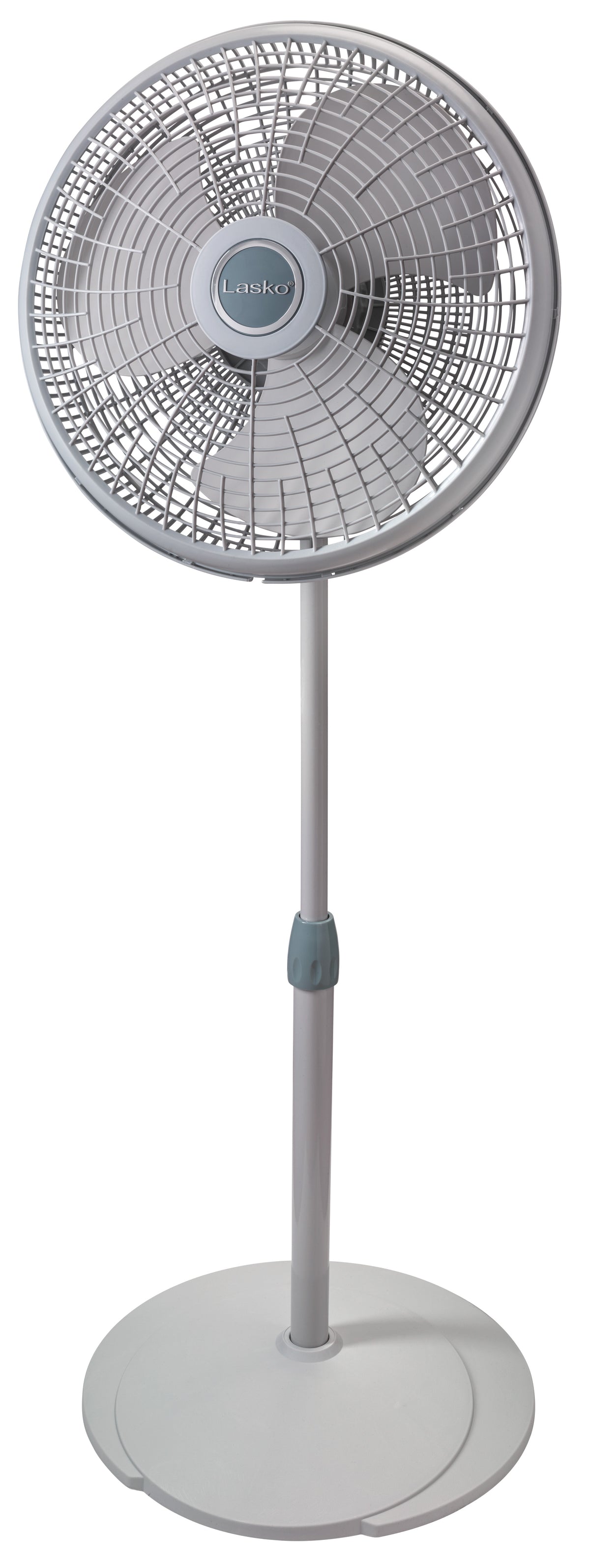 Lasko 16" Pedestal Fan: Oscillating, 3-Speed,  Adjustable Height