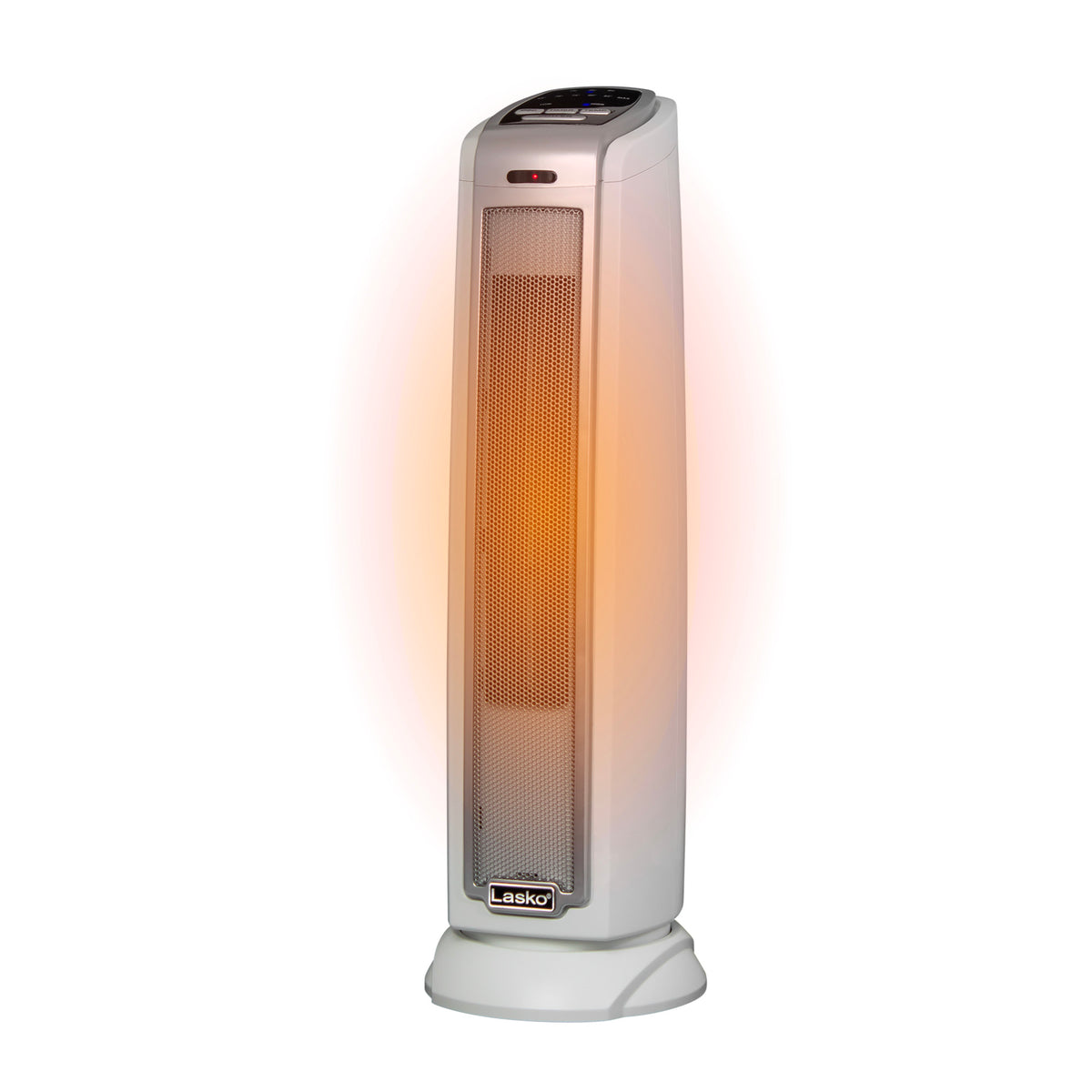 Lasko 23" Ceramic Tower Space Heater: Oscillating, 2 Heat Settings, Timer, Thermostat