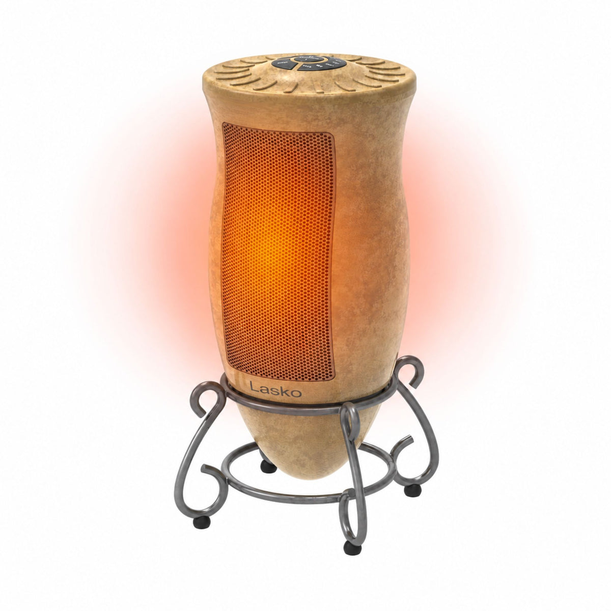 Lasko 16" Ceramic Tower Space Heater: Oscillating, 2 Heat Settings, Timer, Thermostat