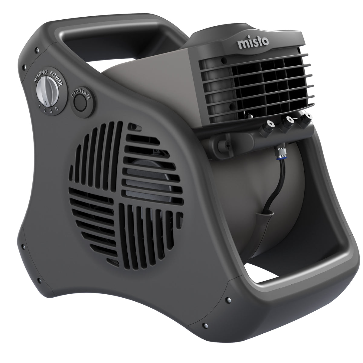 Lasko Misto 15" Outdoor Misting Fan: 3-Speed, Pivoting, Powered Louvers
