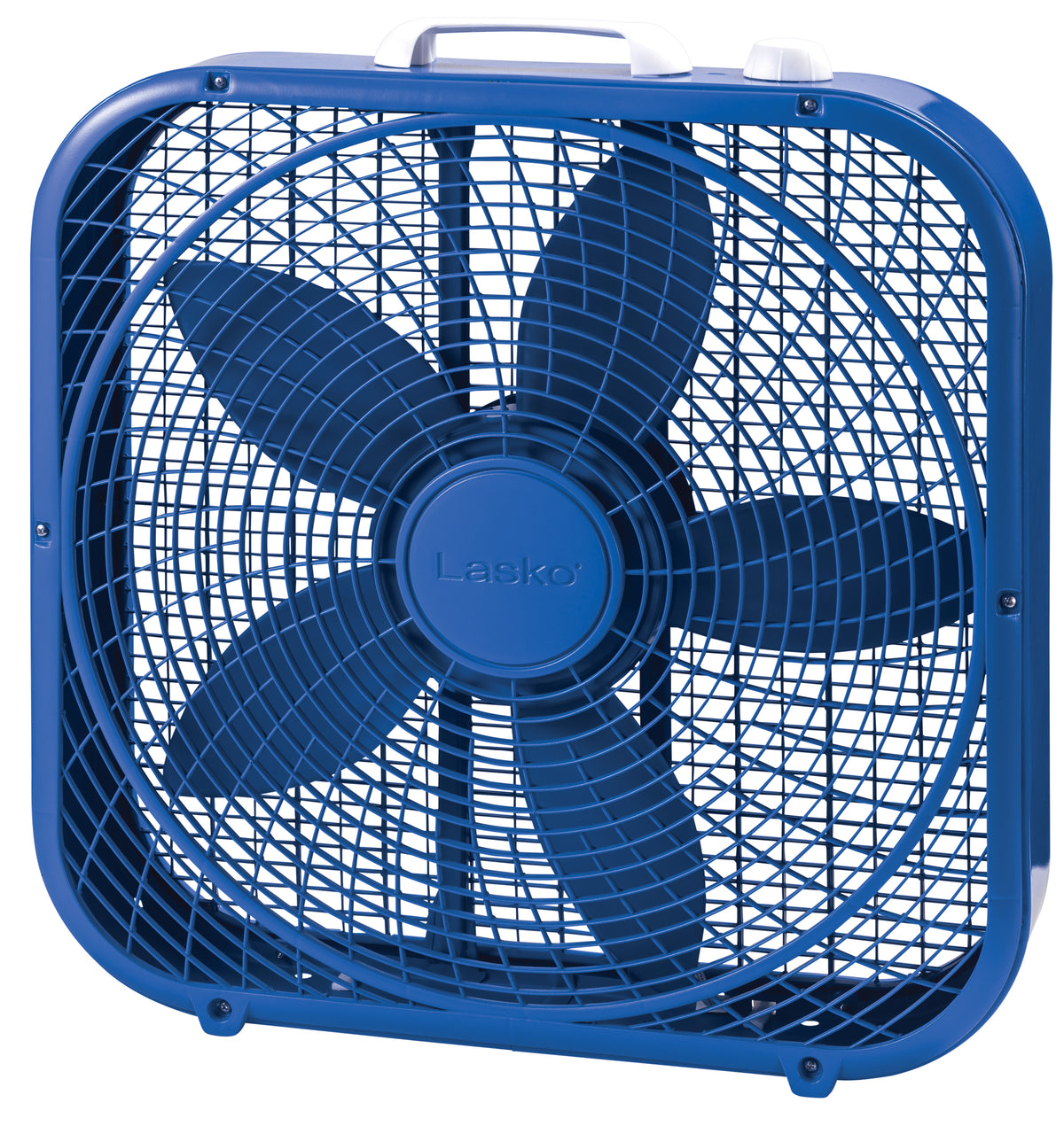 Lasko Cool Colors 20" Box Fan: 3-Speed, Weather-Resistant Motor
