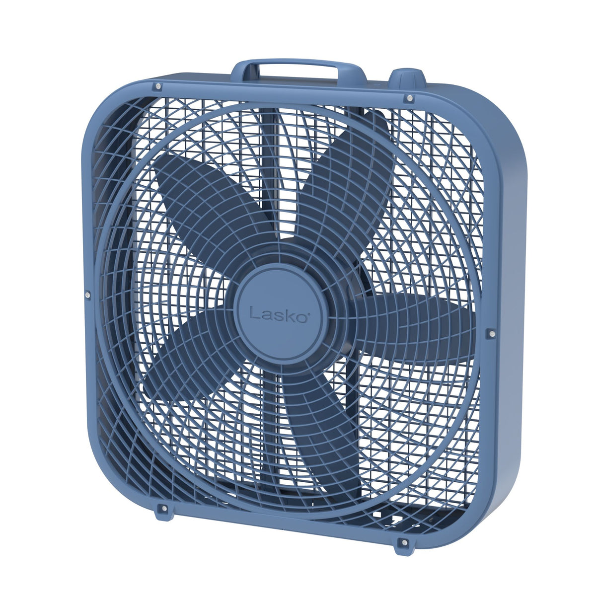 Lasko Cool Colors 20" Box Fan: 3-Speed, Weather-Resistant Motor