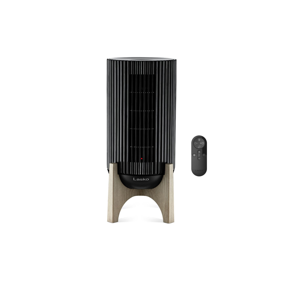 Lasko Artisan 16" Ceramic Tower Space Heater: Oscillating, 2 Heat Settings, Remote, Timer, Tip-Over Switch, Thermostat