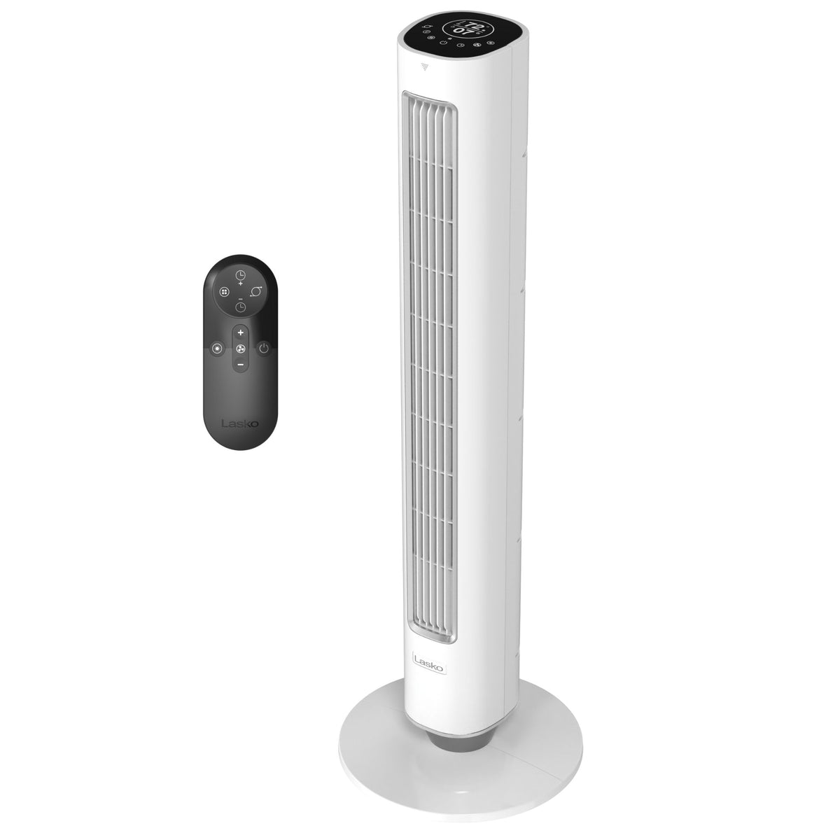 Lasko Pinnacle 40" DC Tower Fan: Oscillating, 12-Speed, Remote, Timer