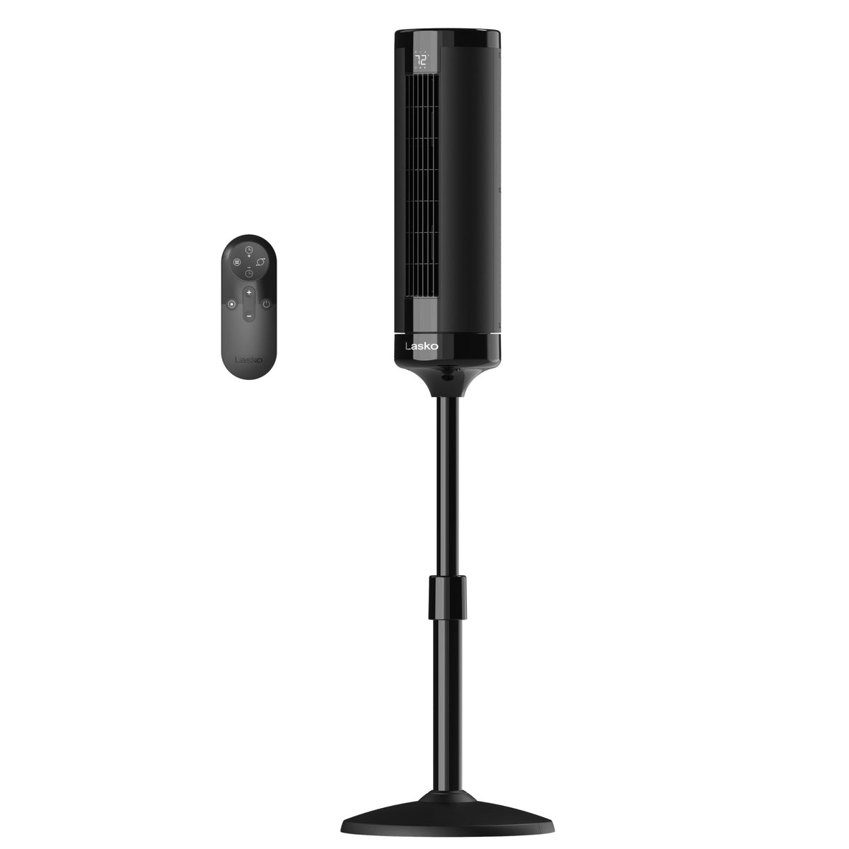 Lasko Elevation 54" DC Pedestal Tower Fan: Oscillating, 8-Speed, Remote
