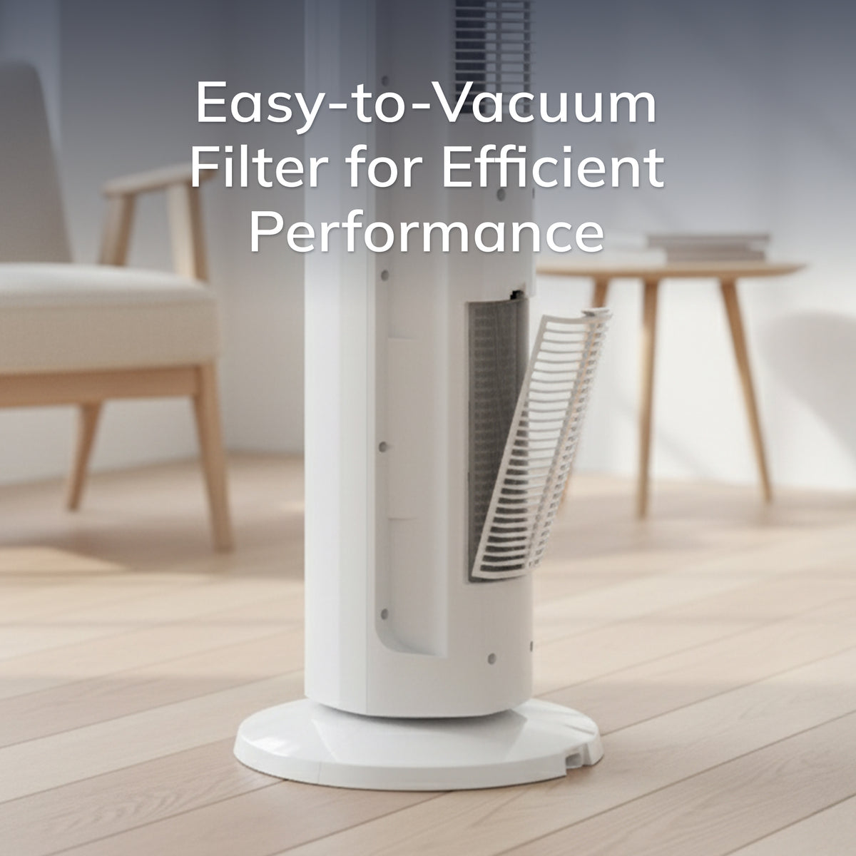 Lasko DUO Comfort 42" Tower Fan and Ceramic Space Heater: Oscillating, 3 Heat Settings, 4 Fan Speeds, Remote, Timer, Tip-Over Switch, White