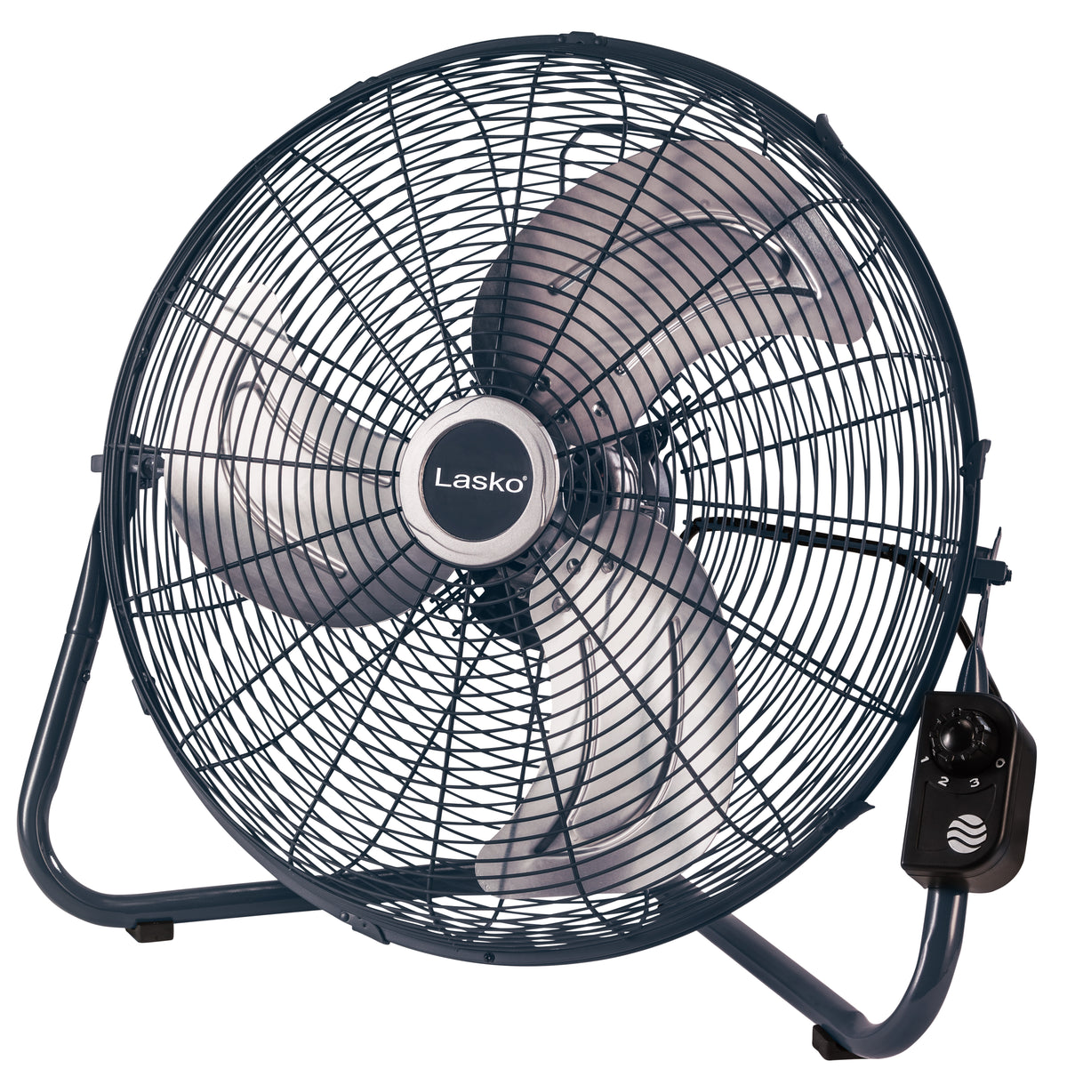 Lasko 20" High Velocity Floor Fan: Wall Mount, 3-Speed, Remote