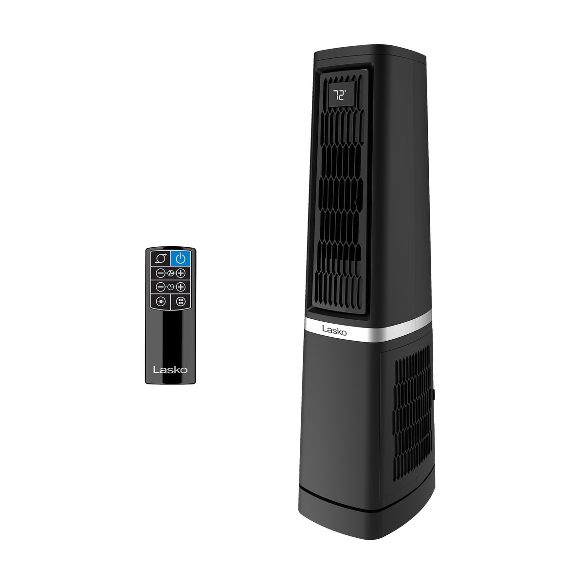 Lasko Stratus 35" DC Tower Fan: Oscillating, 12-Speed, High Velocity, Remote