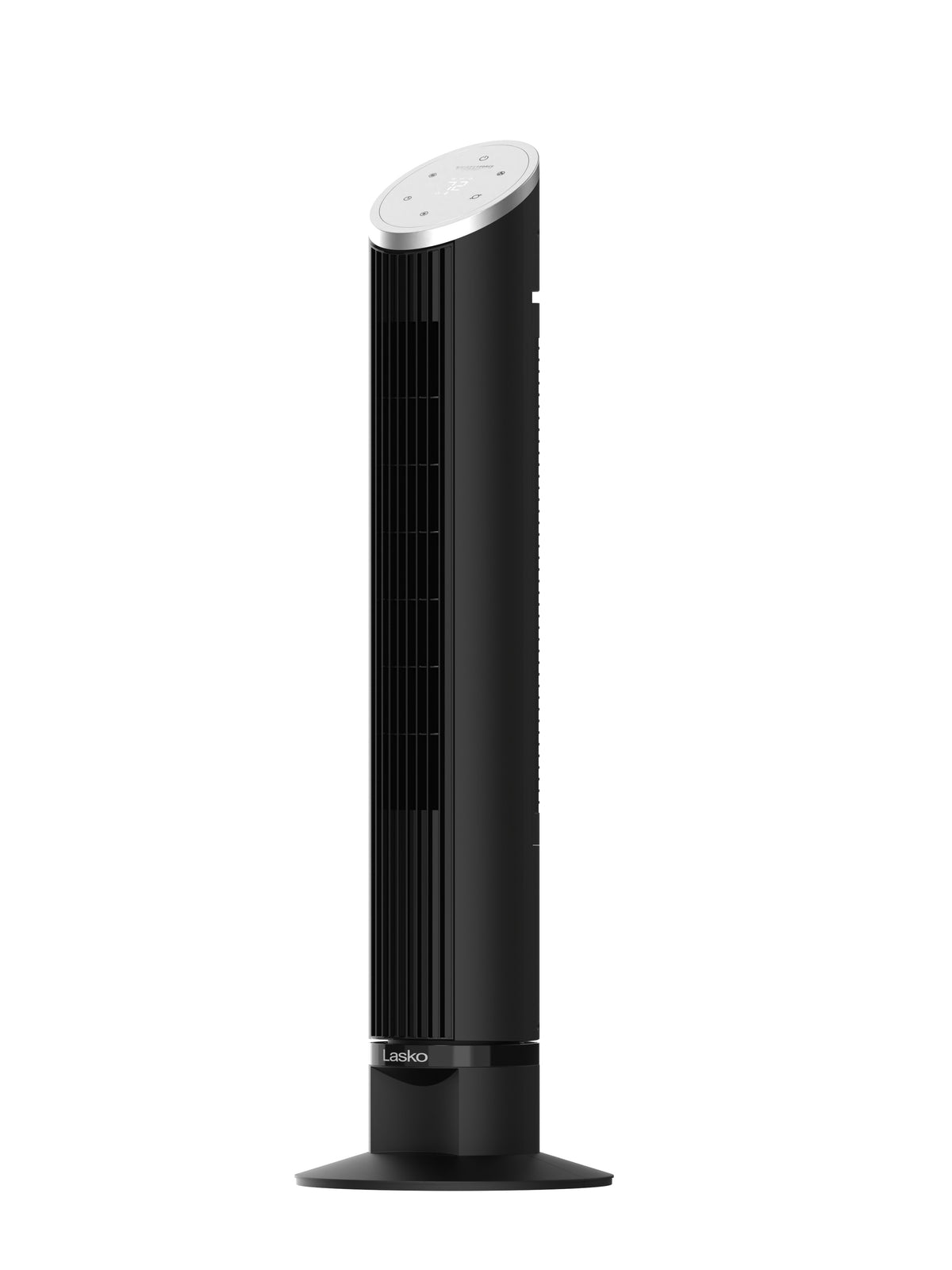 Lasko Ascend 36" DC Tower Fan: Oscillating, 12-Speed, Remote, Timer, Black