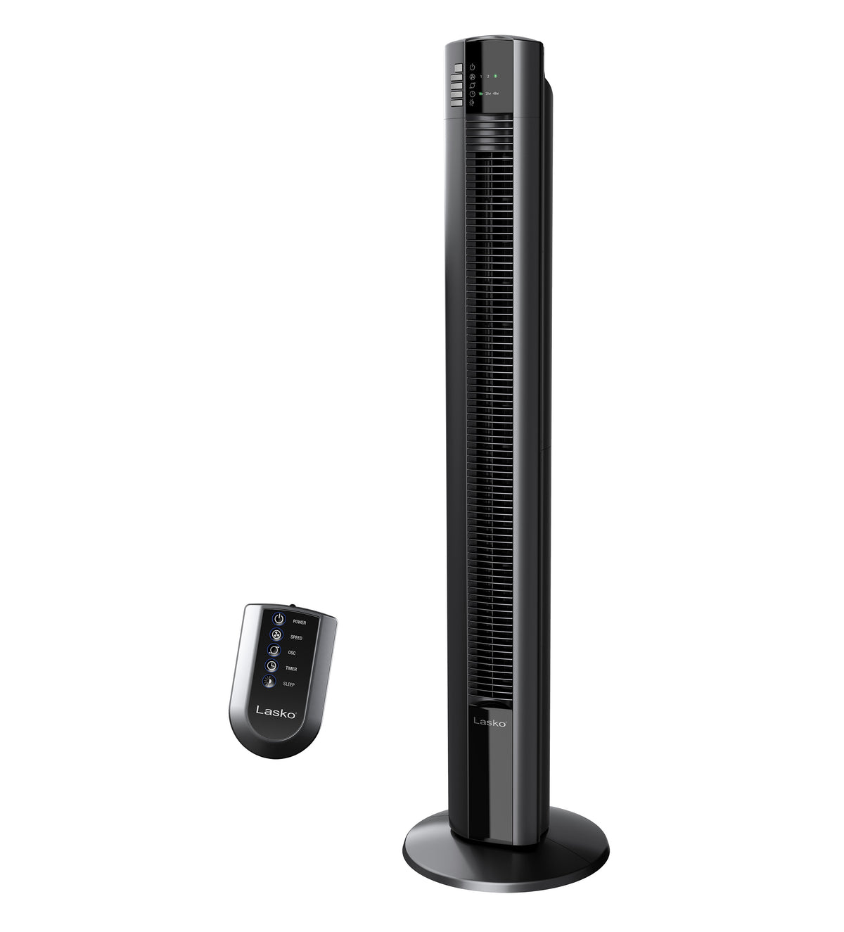 Lasko 48" Tower Fan: Oscillating, 3-Speed, Remote, Timer