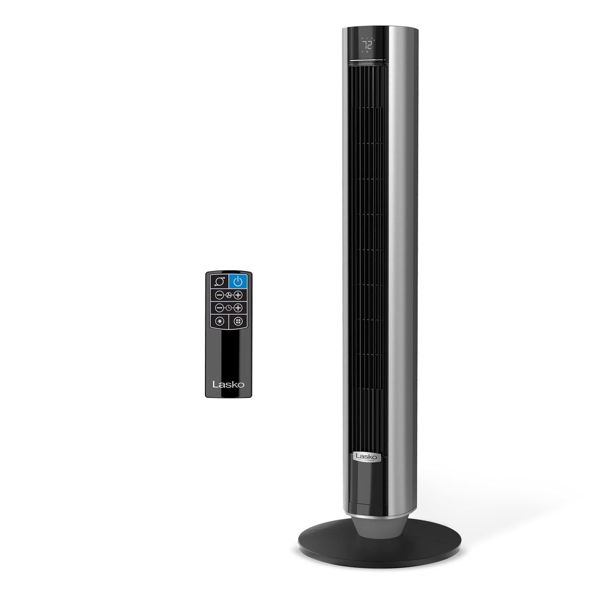 Lasko 40" DC Tower Fan: Oscillating, 12-Speed, Remote, Timer