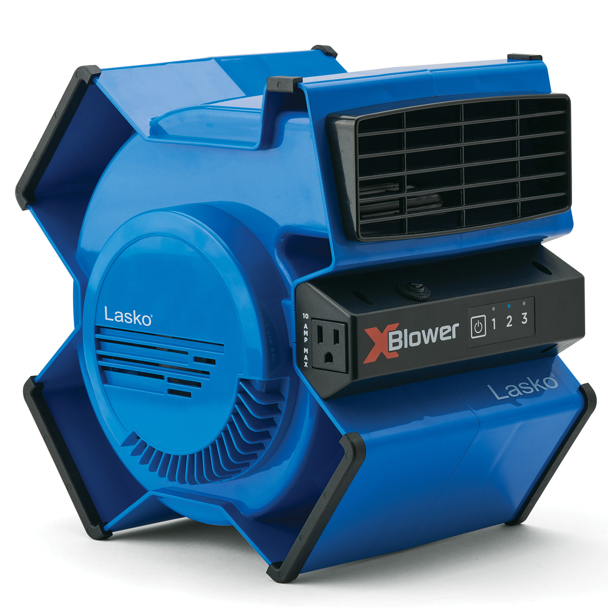 Lasko X-Blower 11" Air Mover Blower Fan: 3-Speed, High Velocity, 1 Outlet