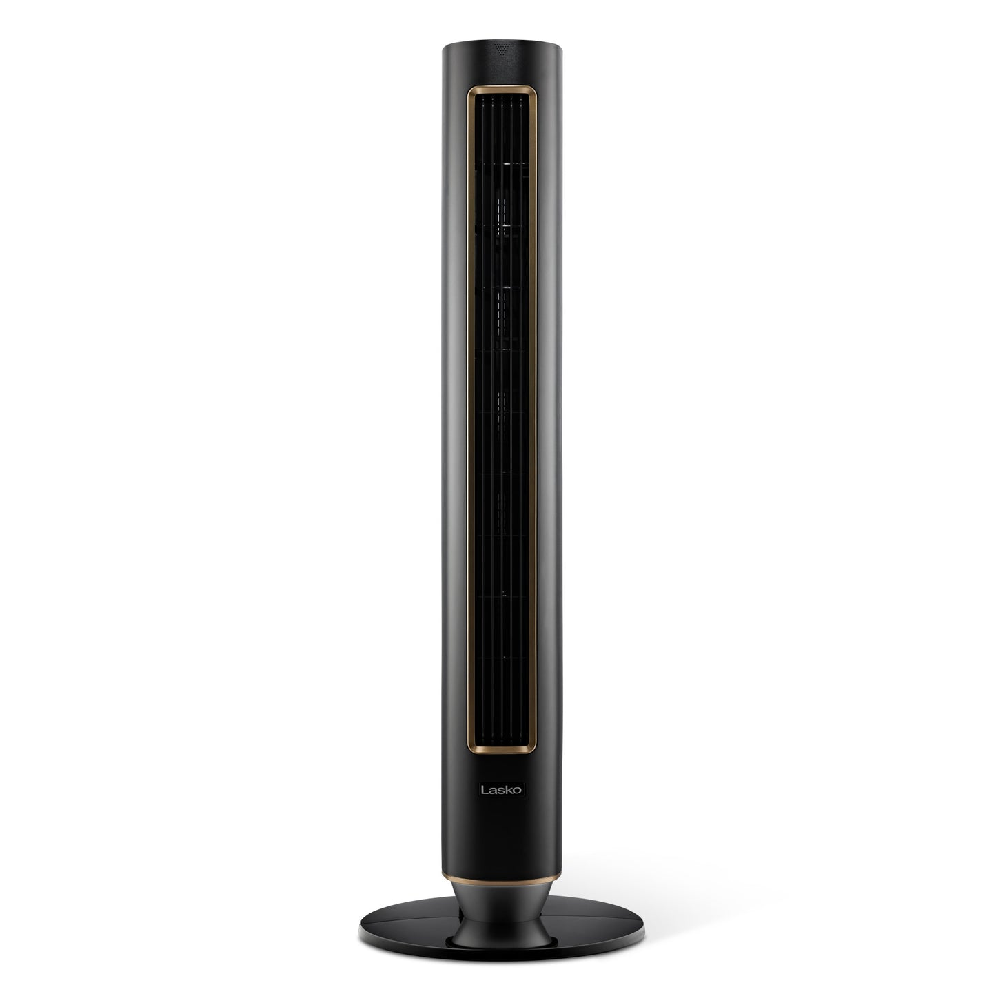 Lasko Pinnacle 40" DC Tower Fan: Oscillating, 12-Speed, Remote, Timer, Black