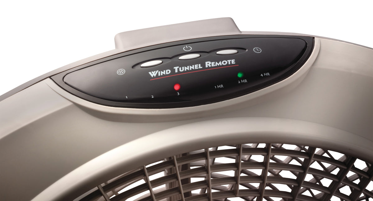 Lasko Wind Tunnel 20" Air Circulator Fan: Wall Mount, 3-Speed, Remote, Timer
