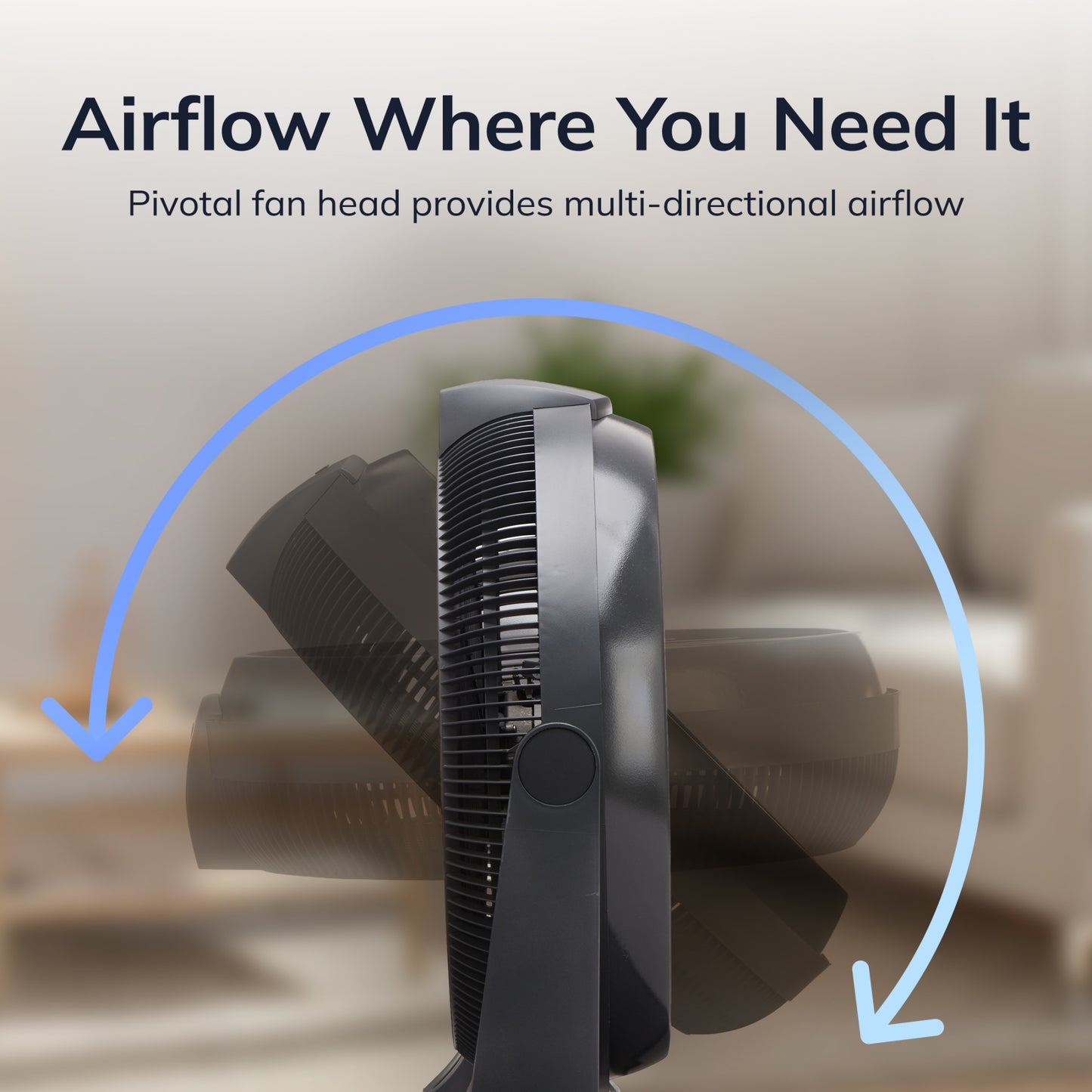 Lasko Cyclone 20" Air Circulator Fan: Wall Mount, 4-Speed, Remote, Black