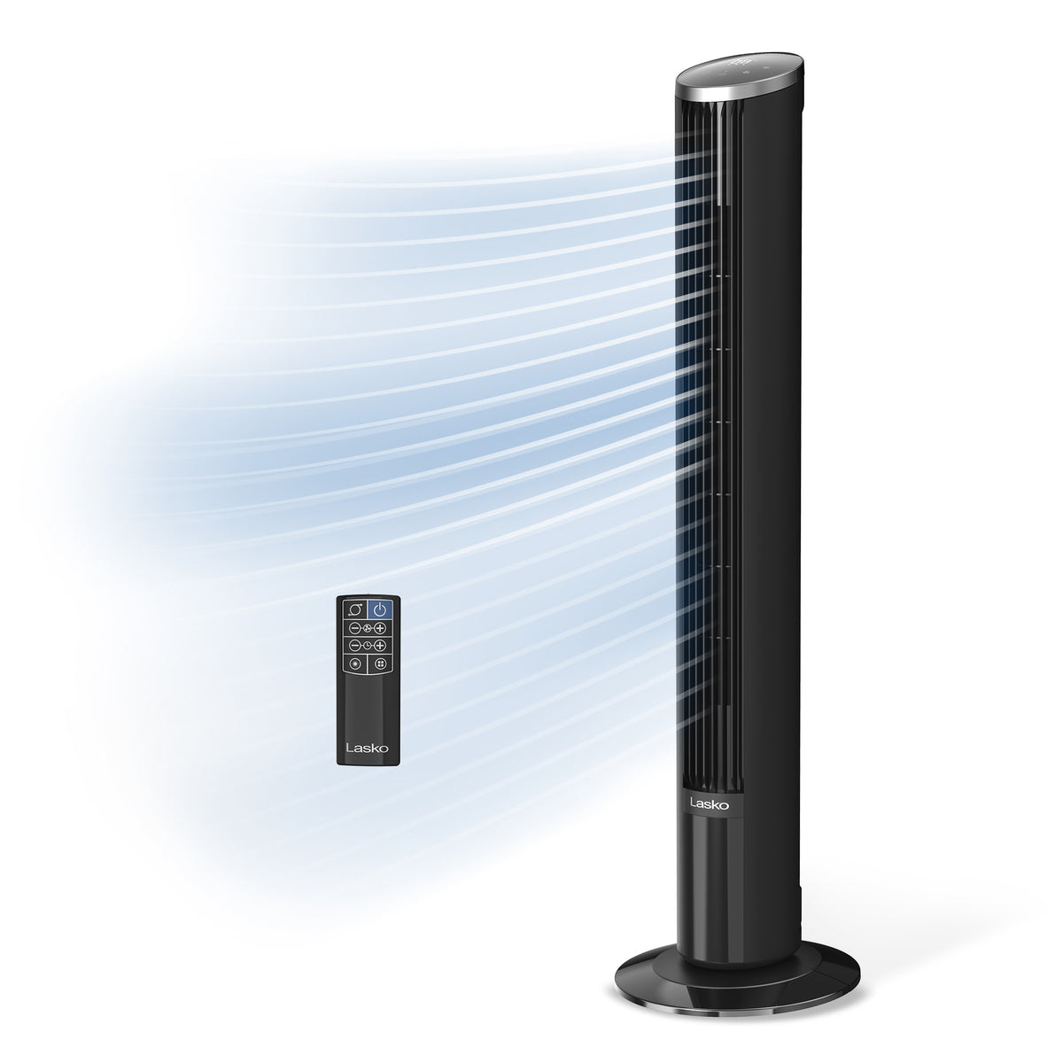 Lasko 42" DC Tower Fan: Oscillating, 12-Speed, Remote, Timer