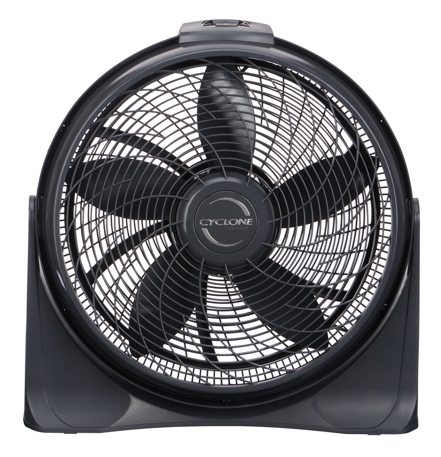 Lasko Cyclone 20" Air Circulator Fan: Wall Mount, 4-Speed, Remote, Black