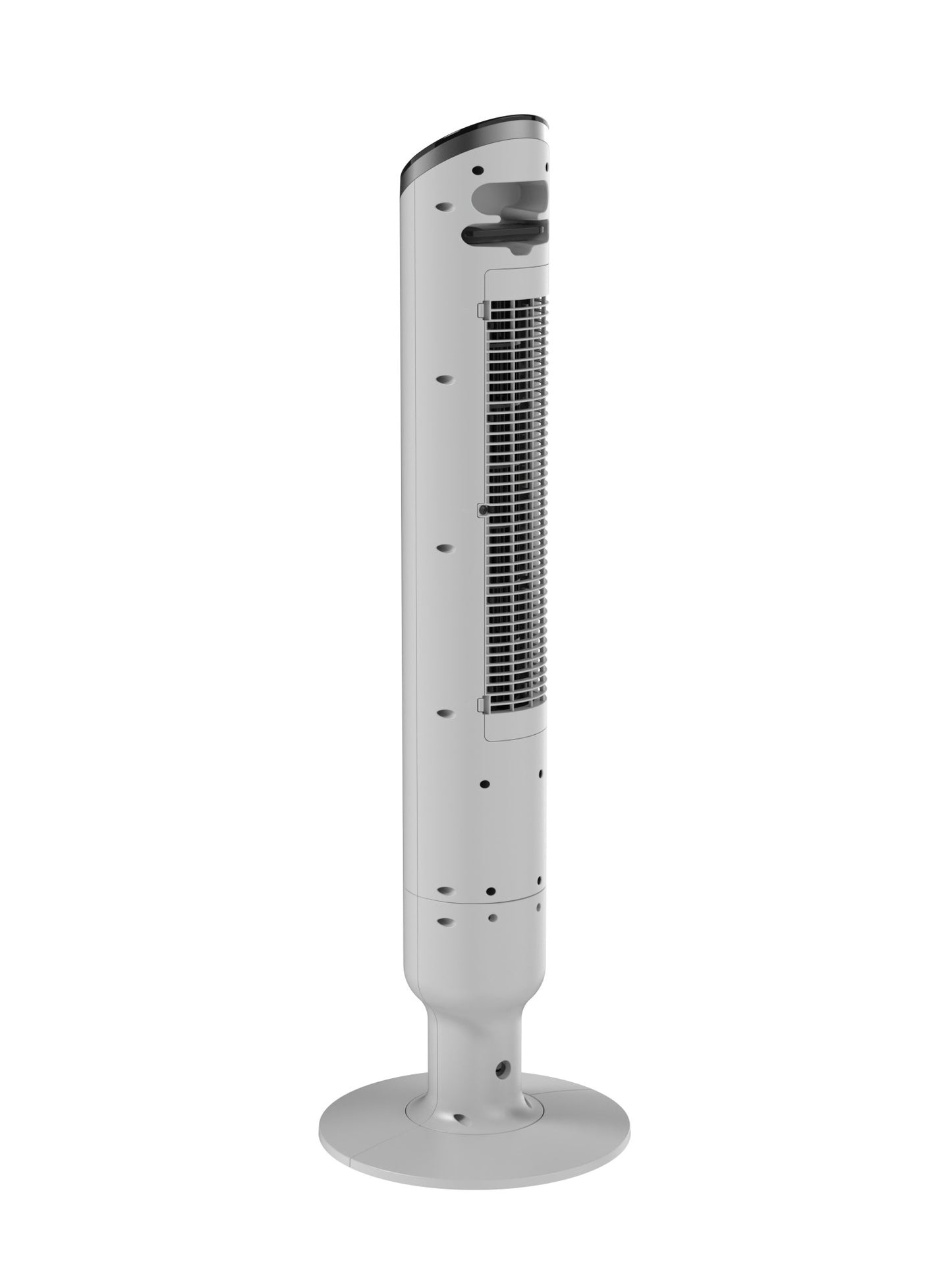 Lasko Apex 42" Tower Fan: Oscillating, 6-Speed, Remote, Timer, Gray