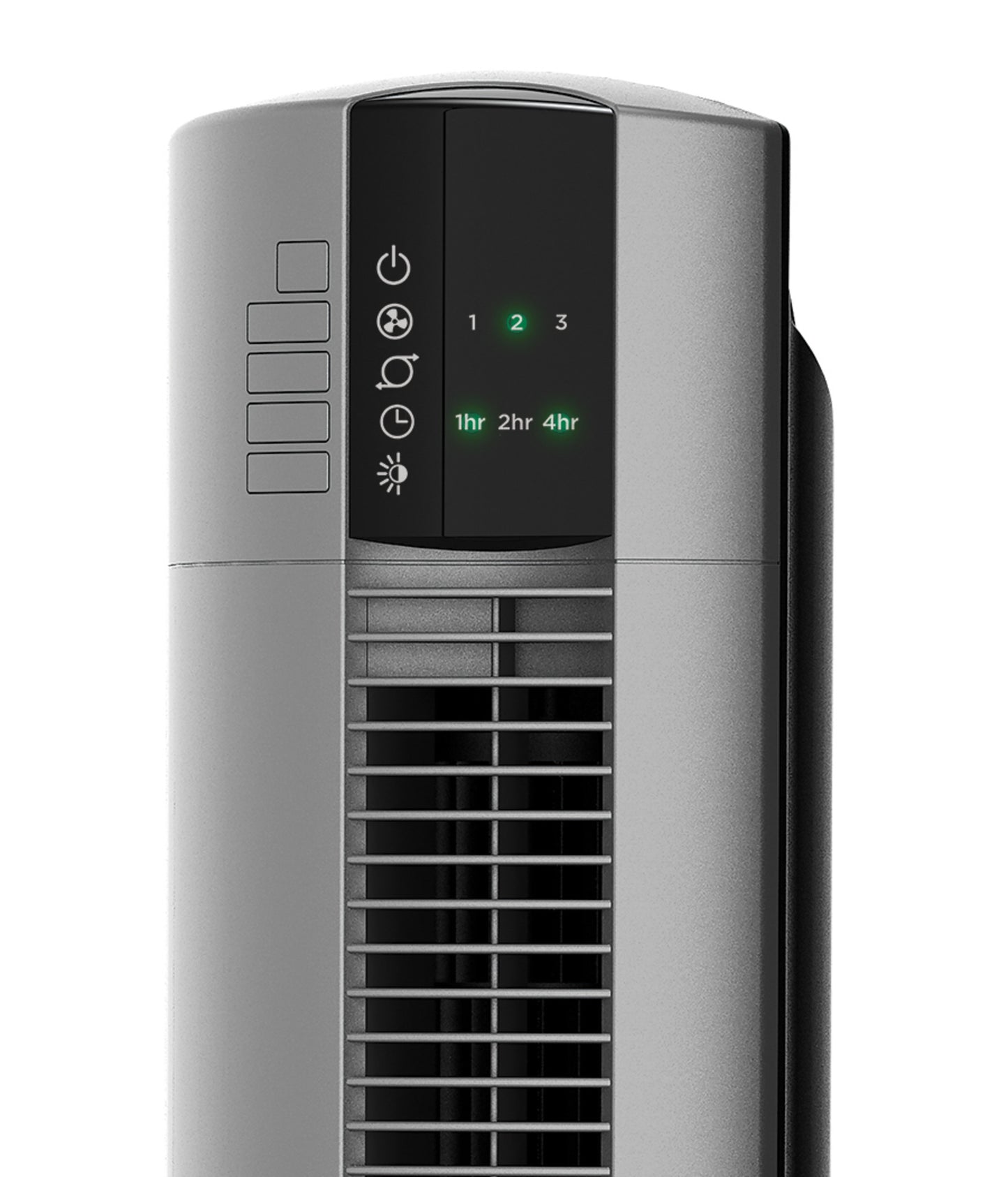 Lasko 48" Tower Fan: Oscillating, 3-Speed, Remote, Timer, Gray