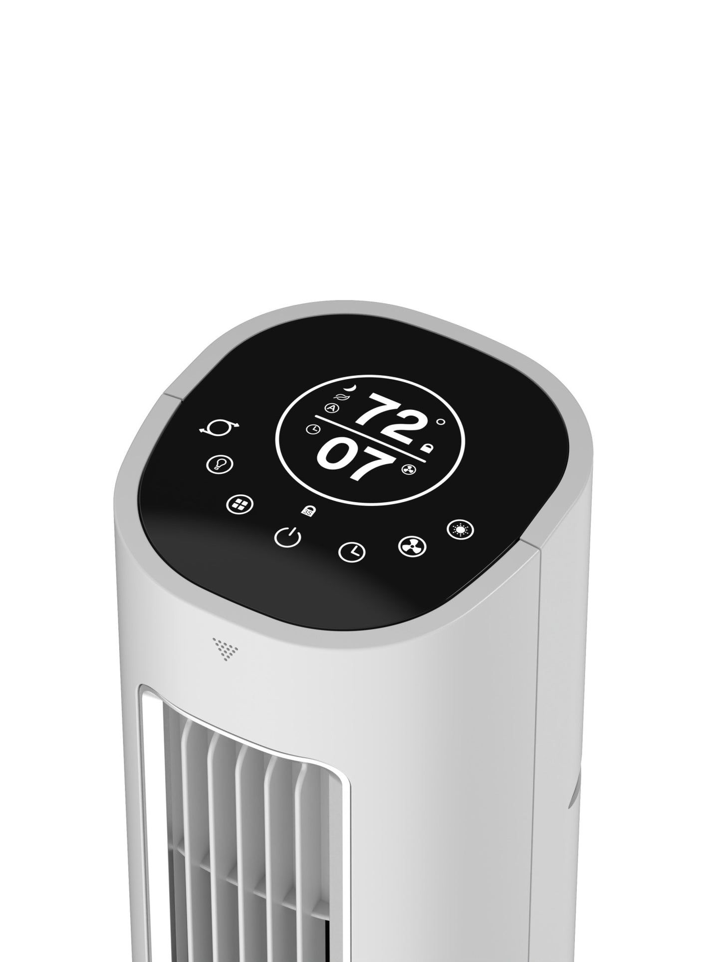 Lasko Pinnacle 40" DC Tower Fan: Oscillating, 12-Speed, Remote, Timer, Gray