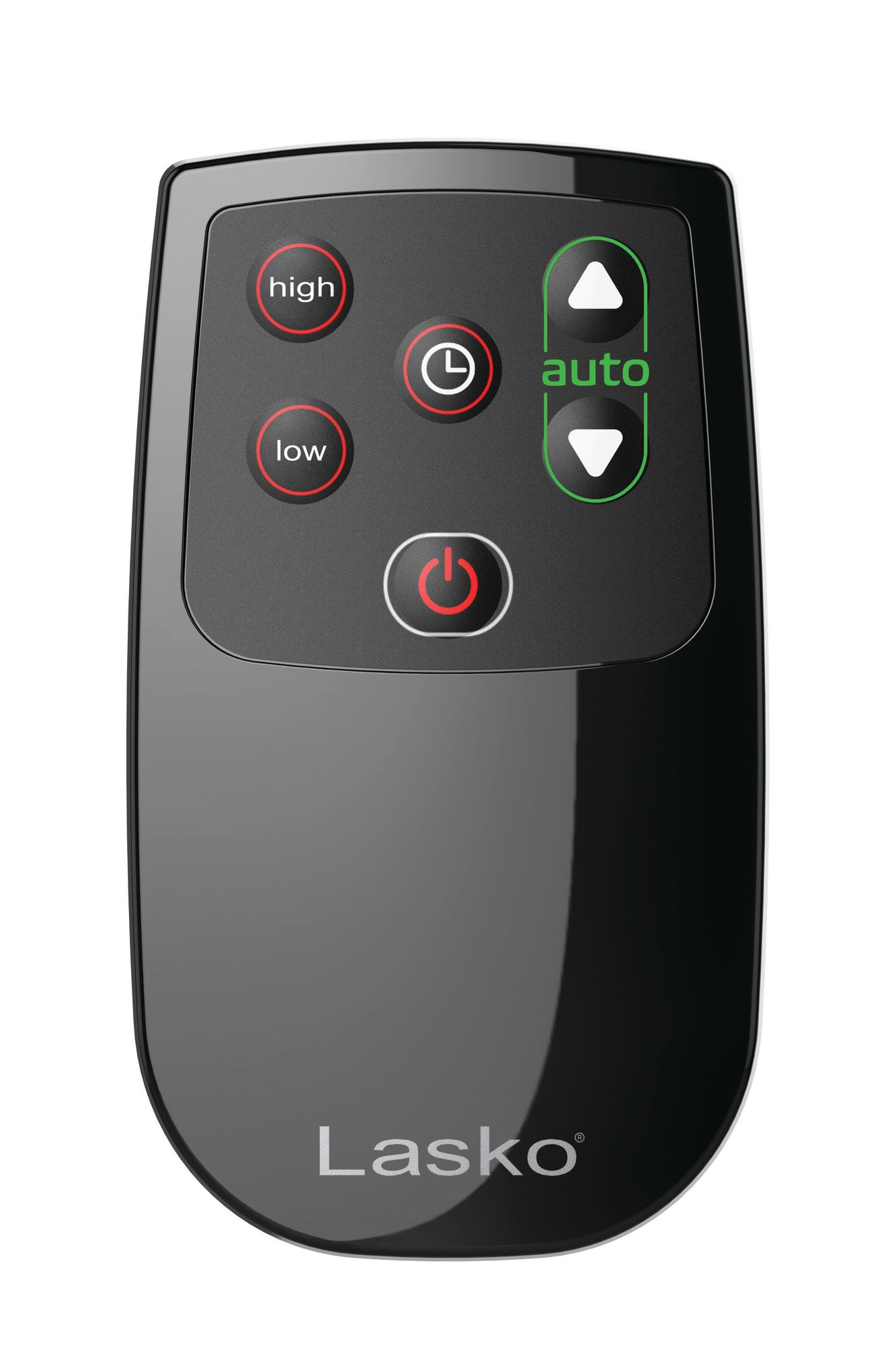 Lasko 18" Ceramic Console Heater (2 heat settings, remote, timer, thermostat, black)