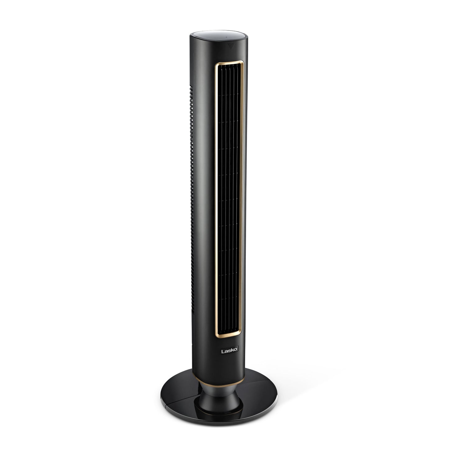Lasko Pinnacle 40" DC Tower Fan: Oscillating, 12-Speed, Remote, Timer, Black