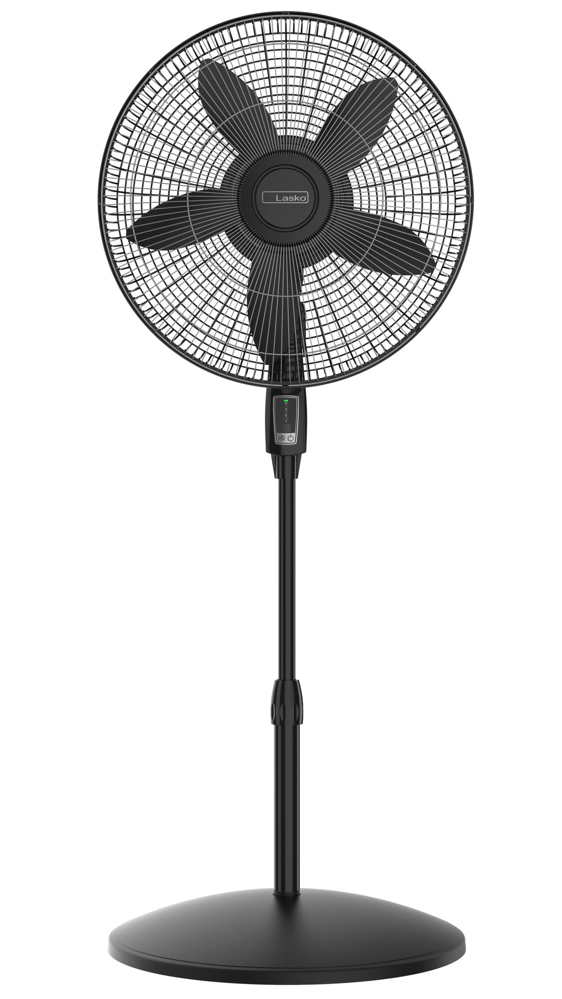 Lasko Cyclone Max 18" Pedestal Fan: Oscillating, 4-Speed, Remote, Black