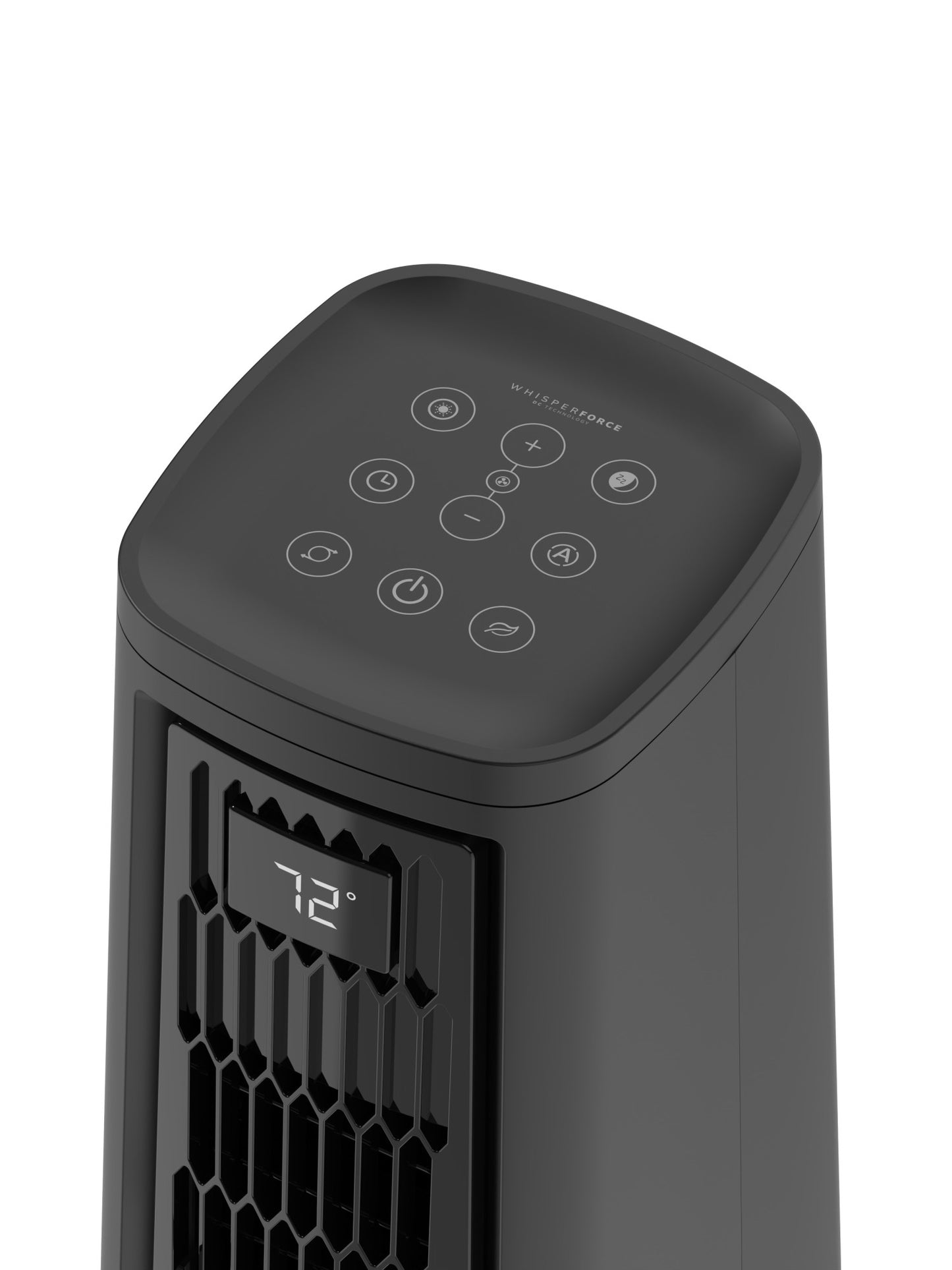 Lasko Stratus 35" DC Tower Fan: Oscillating, 12-Speed, High Velocity, Remote, Black