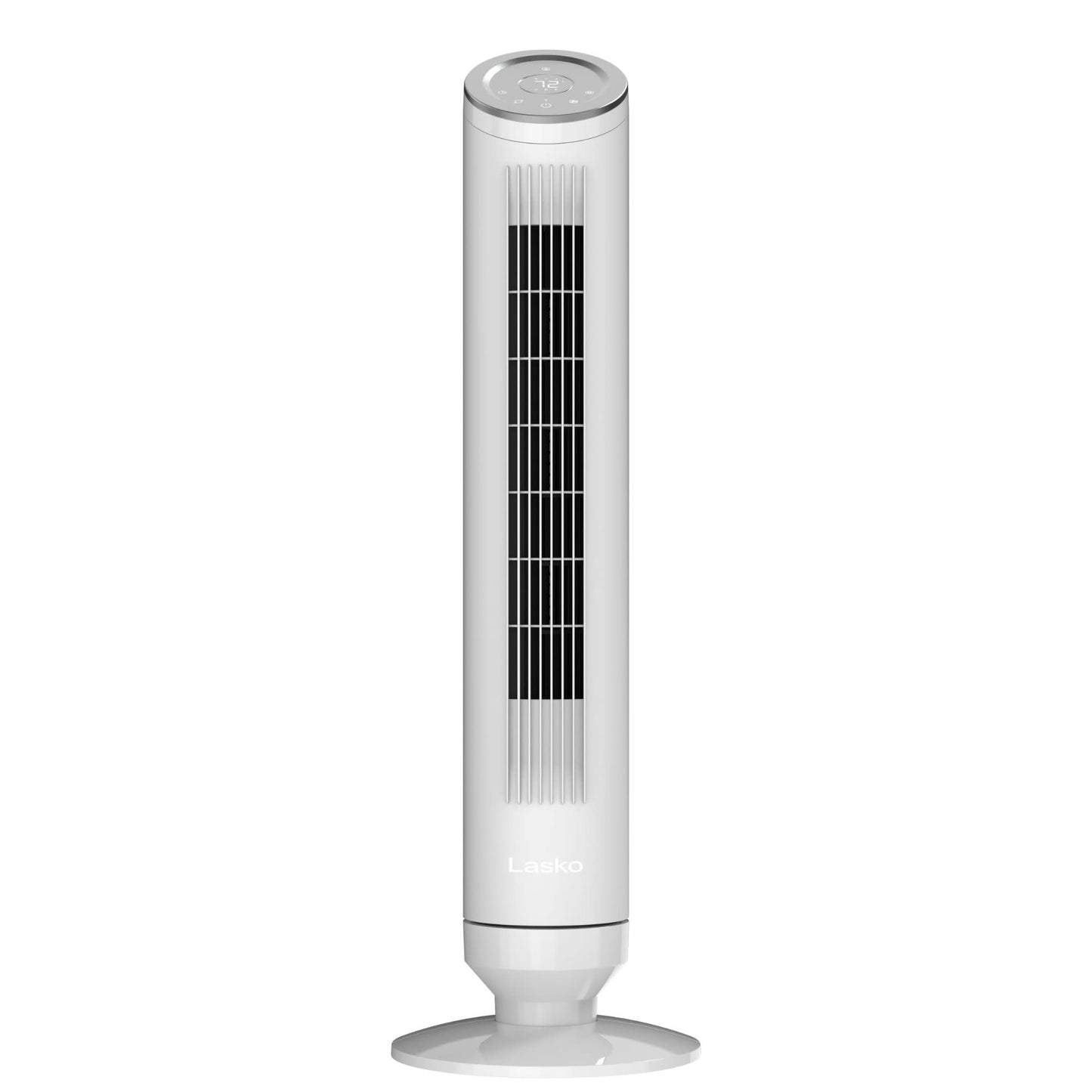 Lasko Ascend 36" Tower Fan: Oscillating, 4-Speed, Remote, Timer, Gray