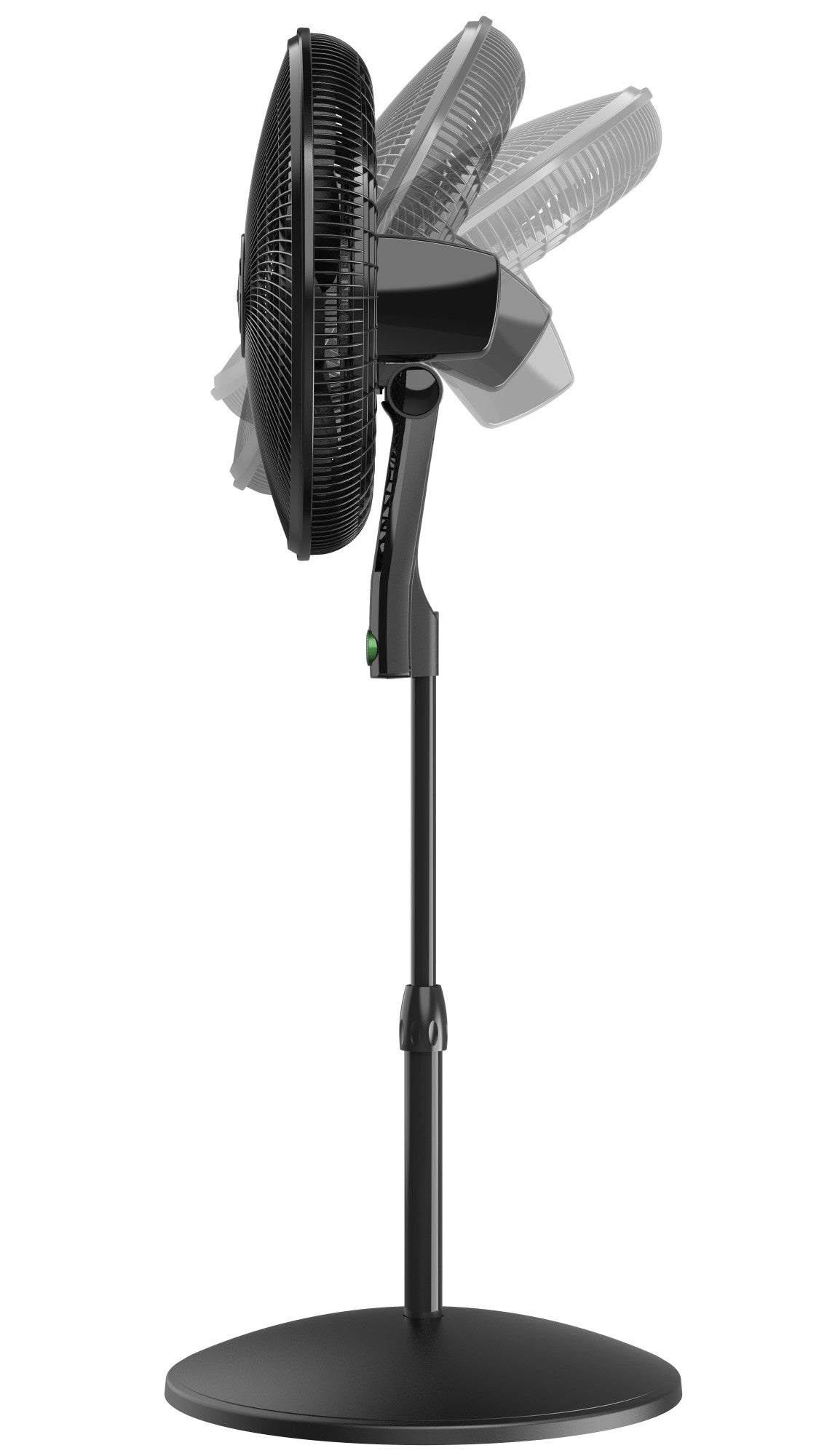 Lasko EcoQuiet 18" DC Pedestal Fan: Oscillating, 12-Speed, Remote