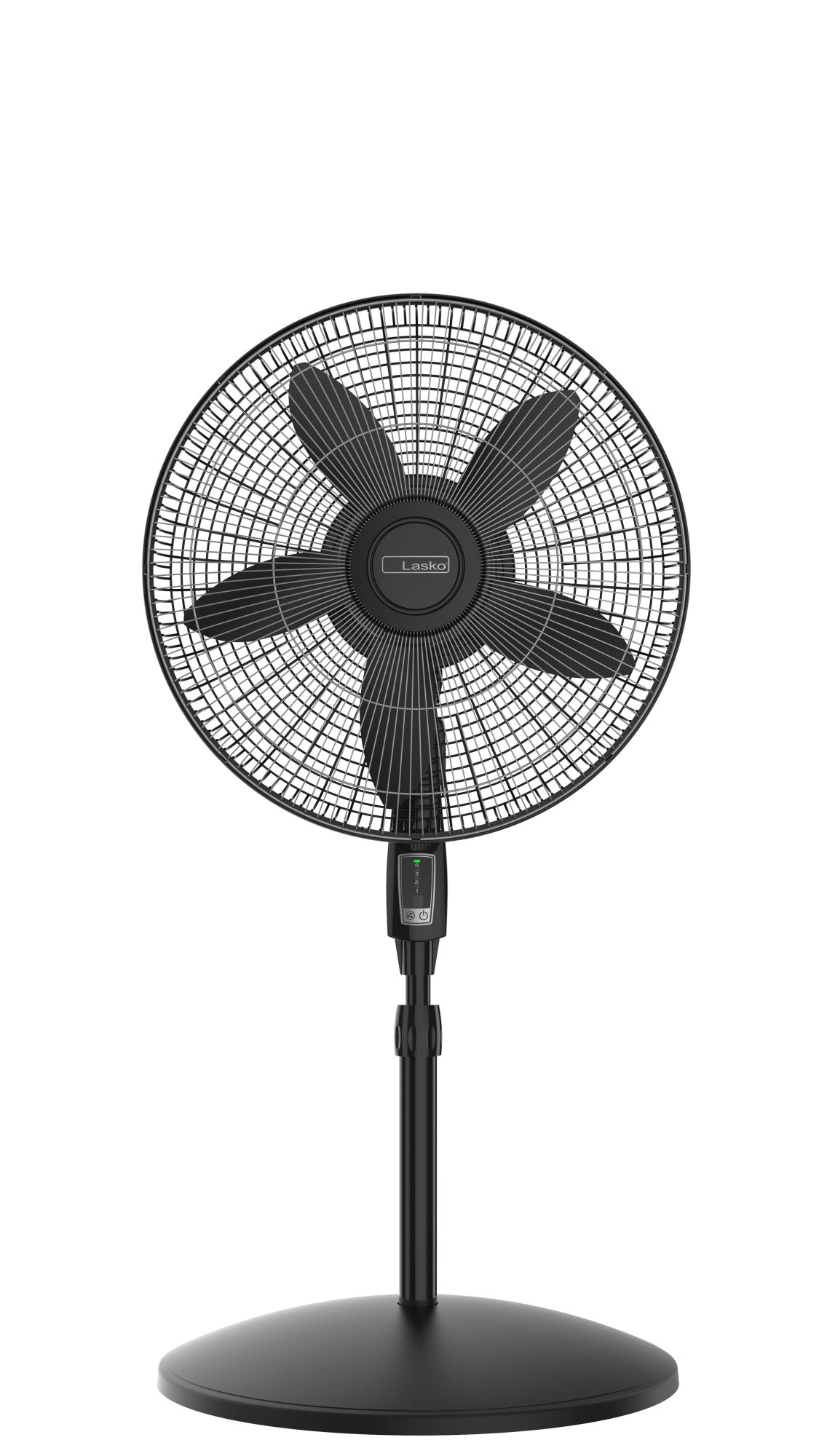 Lasko Cyclone Max 18" Pedestal Fan: Oscillating, 4-Speed, Remote, Black