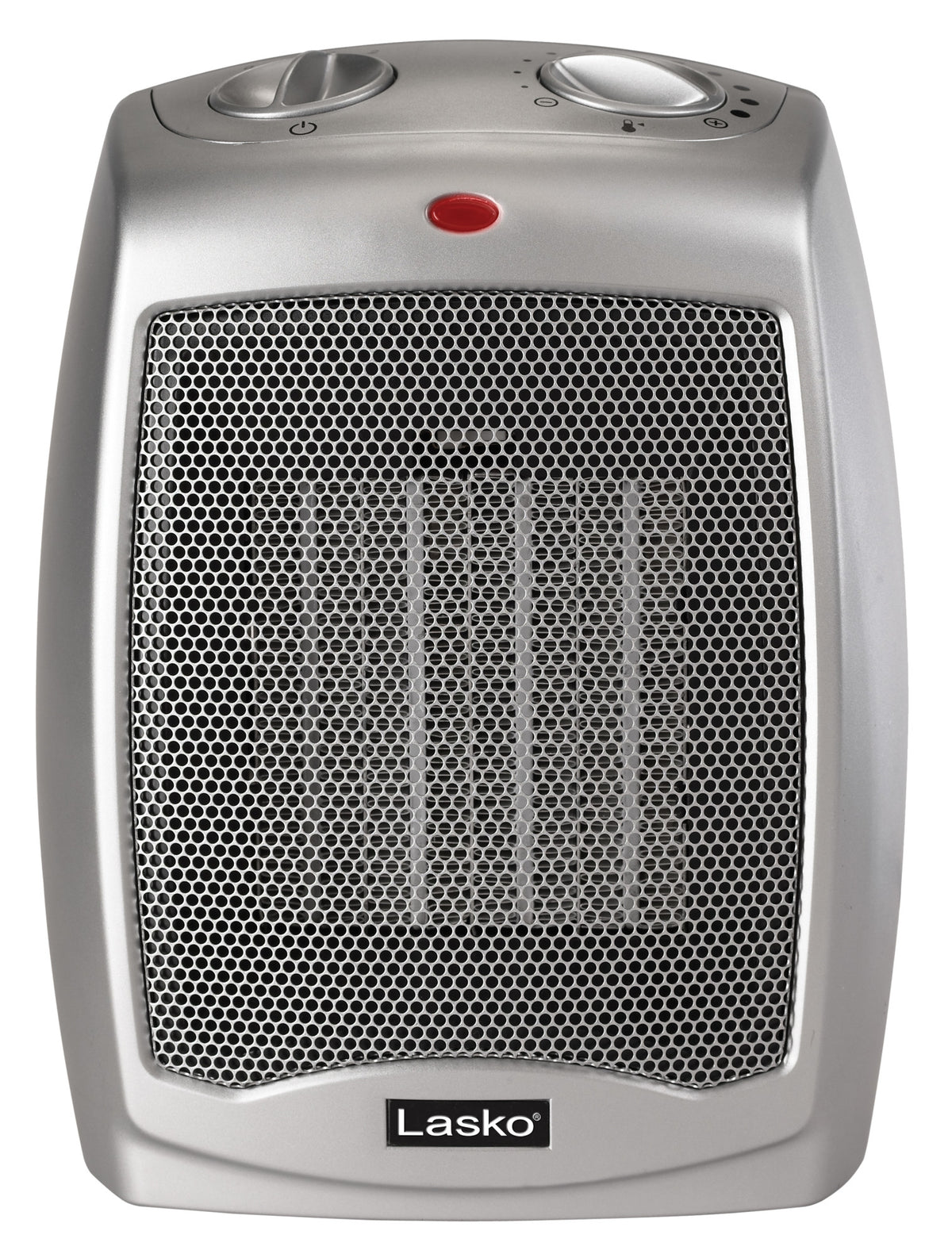 Lasko 9" Ceramic Space Heater: Overheat Protection, 2 Heat Settings, Thermostat