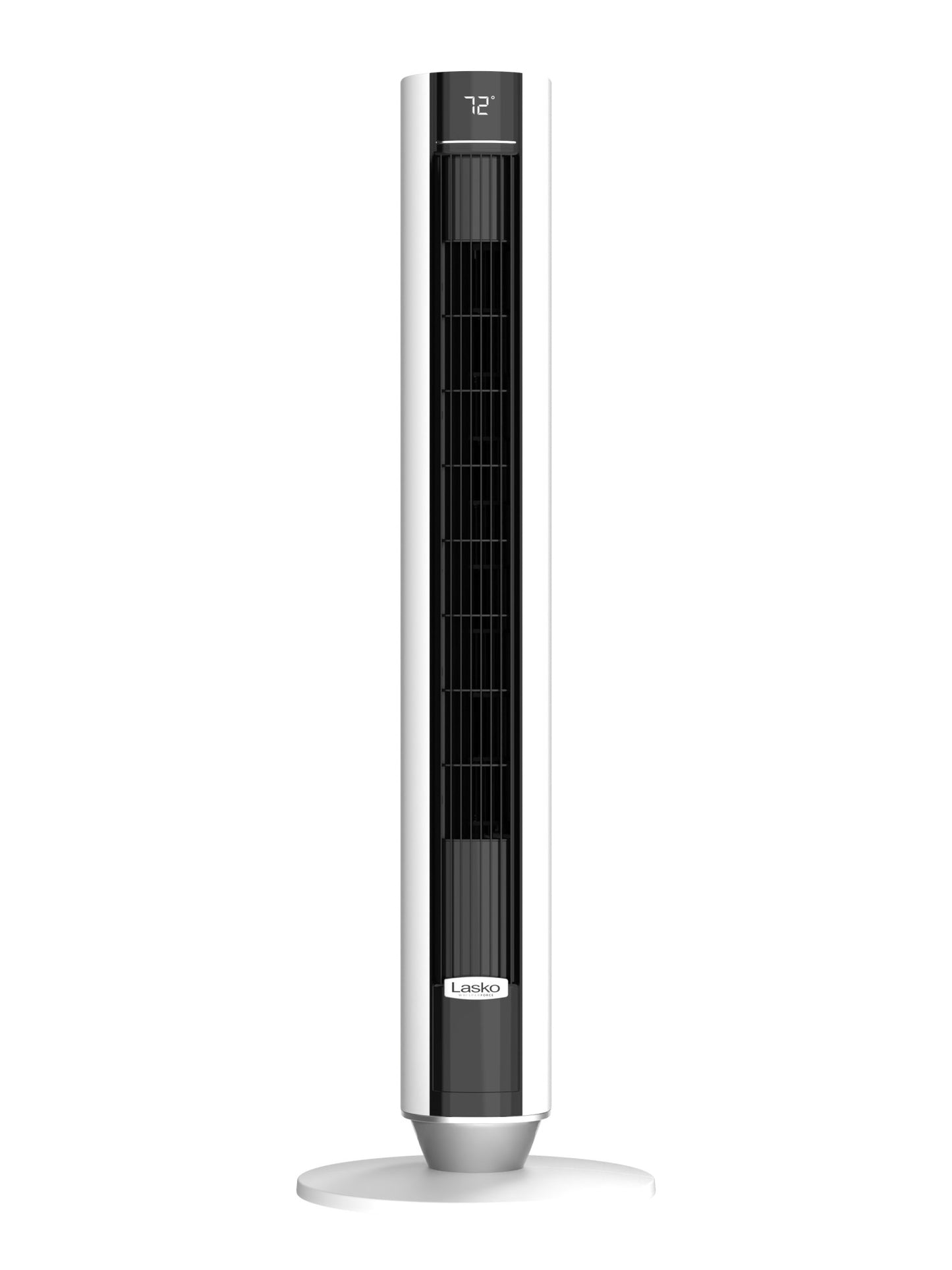 Lasko 40" DC Tower Fan: Oscillating, 12-Speed, Remote, Timer, White