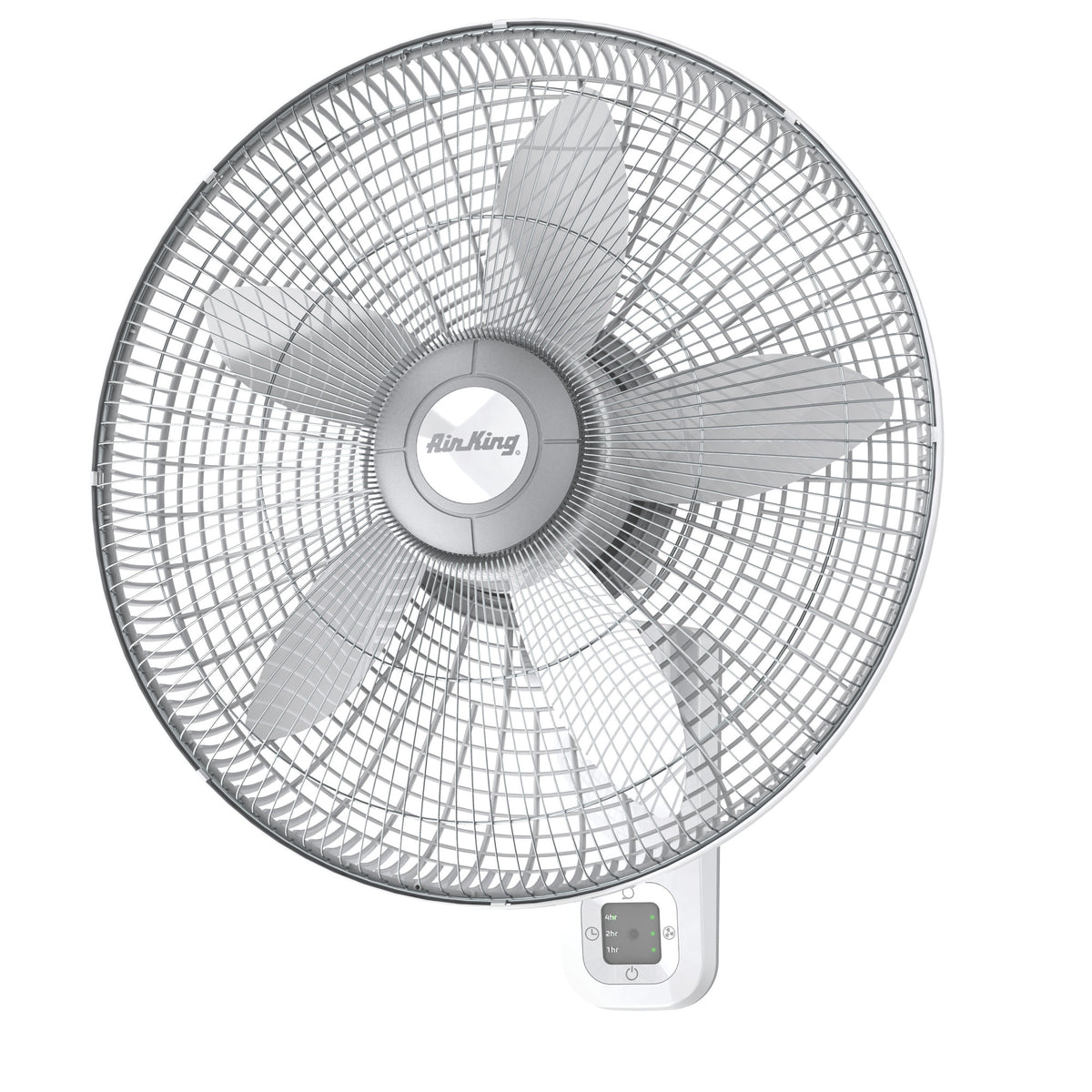 Air King 1/20 HP 18" Commercial Grade Wall Mount Fan: 3-Speed, Remote, Timer