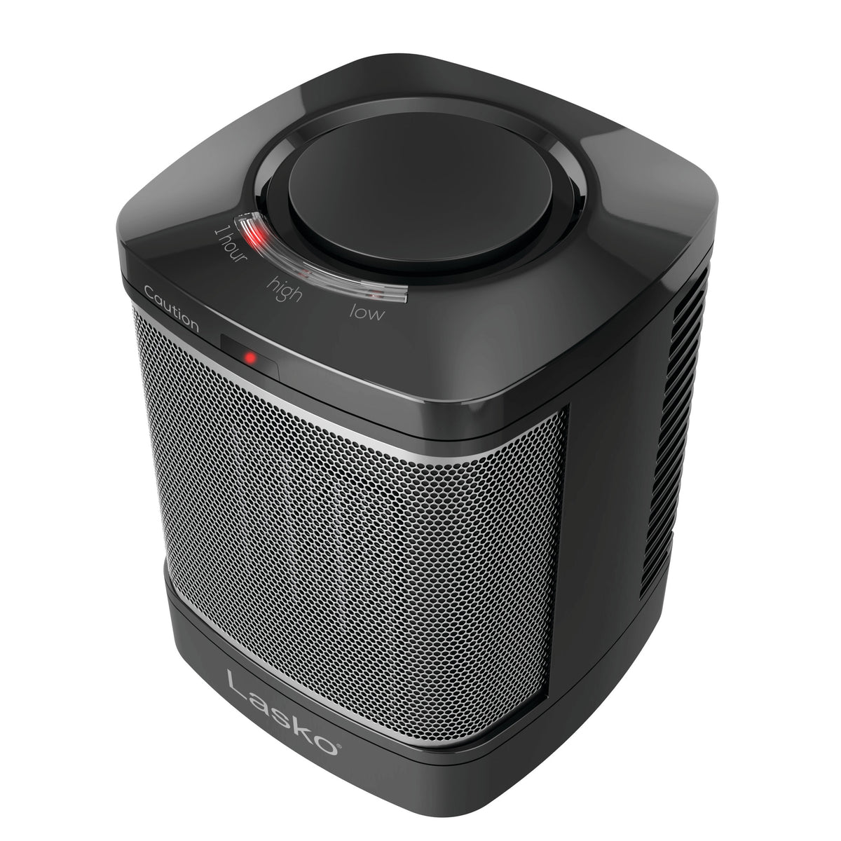 Lasko 8" Ceramic Table Top Space Heater: 2 Heat Settings, Timer