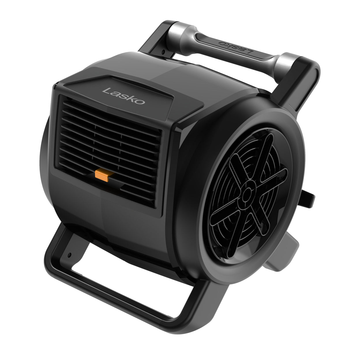 Lasko 14" DC Air Mover Blower Fan: 9-Speed, High Velocity, 2 Outlets, Pivoting