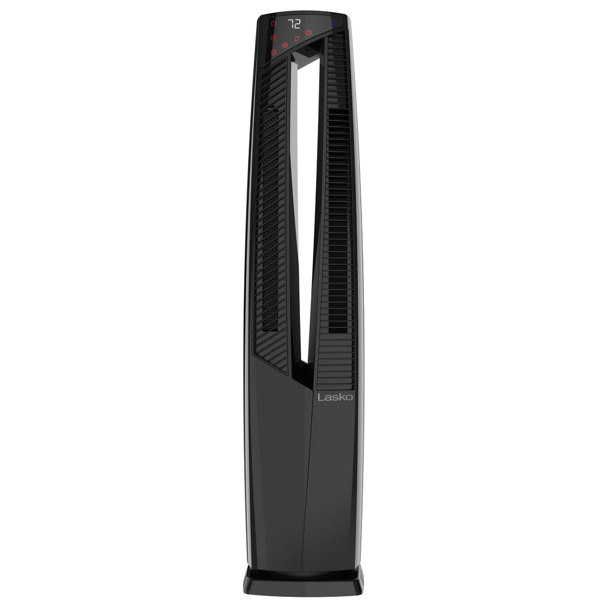 Lasko DUO Comfort 38" DC Tower Fan and Ceramic Space Heater: Oscillating, 3 Heat Settings, 4 Fan Speeds, Remote, Timer, Tip-Over Switch