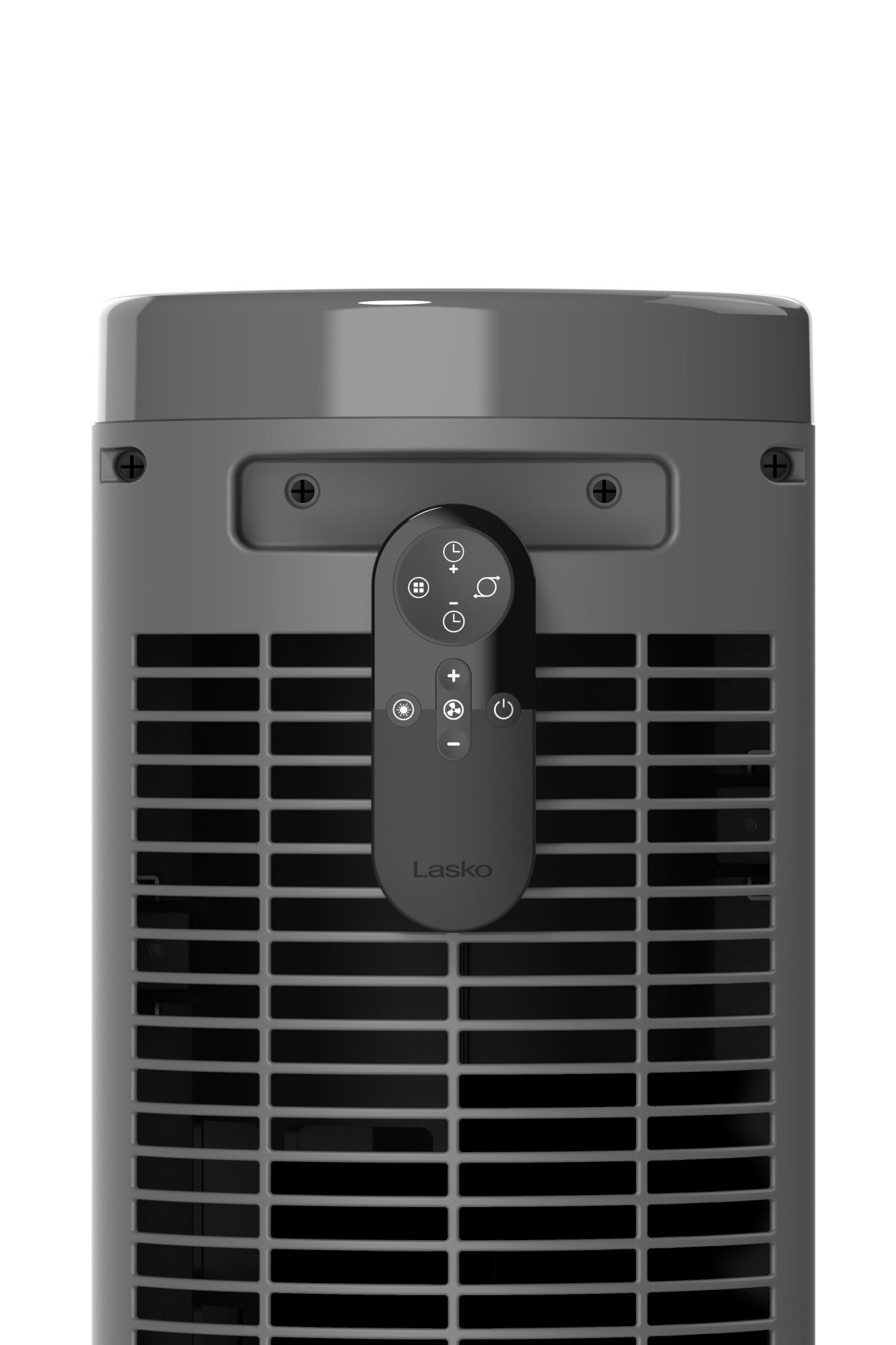 Lasko Rise 54" DC Pedestal Fan: Oscillating, 8-Speed, Remote, Timer, Gray