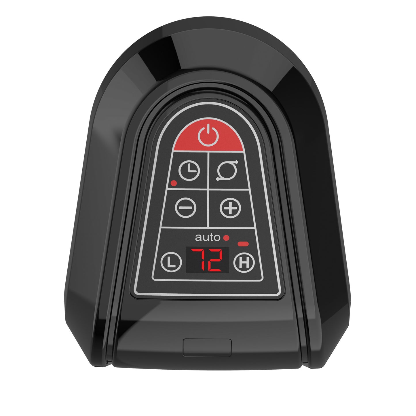Lasko 16" Digital Ceramic Tower Heater with Remote (black, model CT16670)