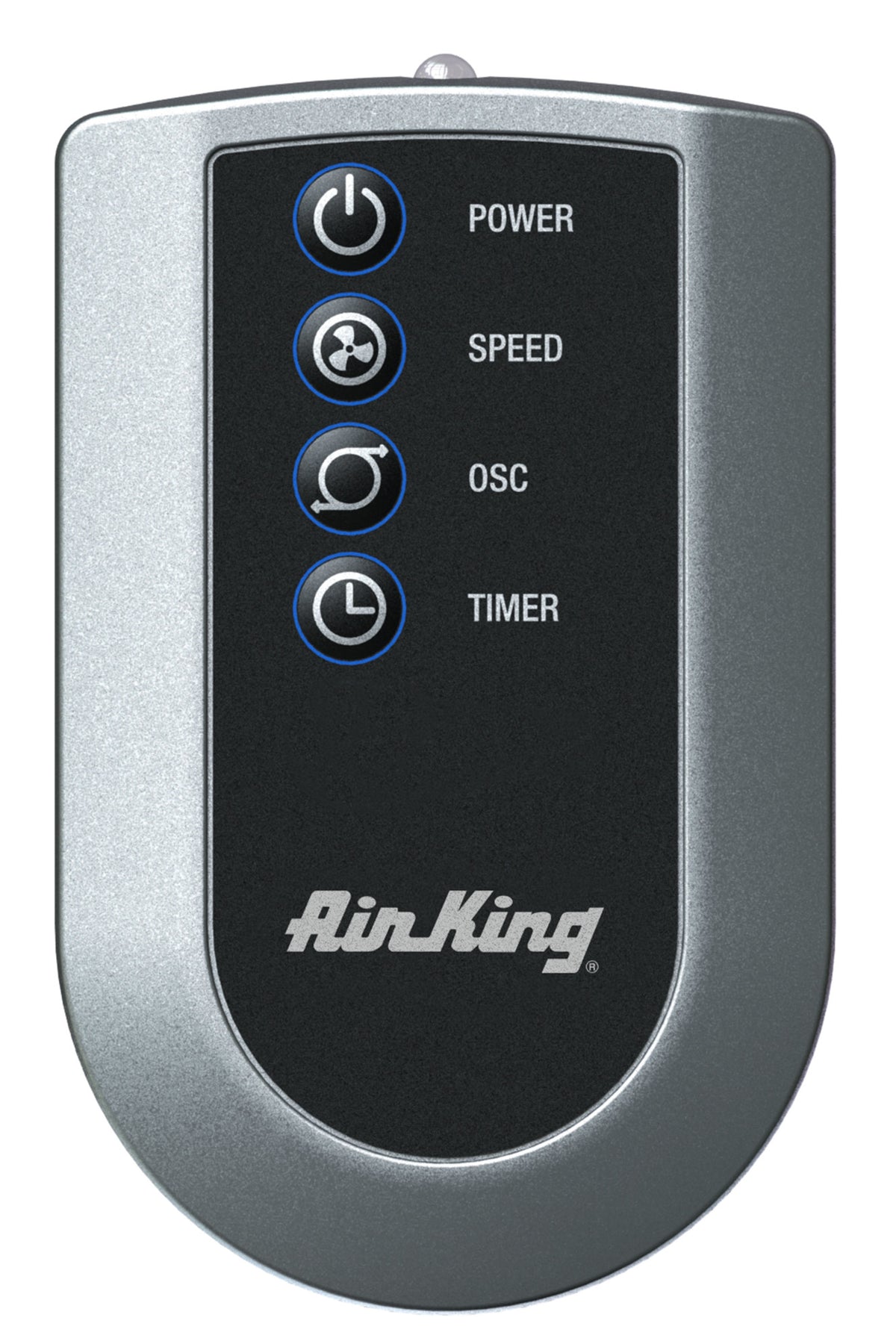 Air King 1/20 HP 18" Commercial Grade Wall Mount Fan: 3-Speed, Remote, Timer