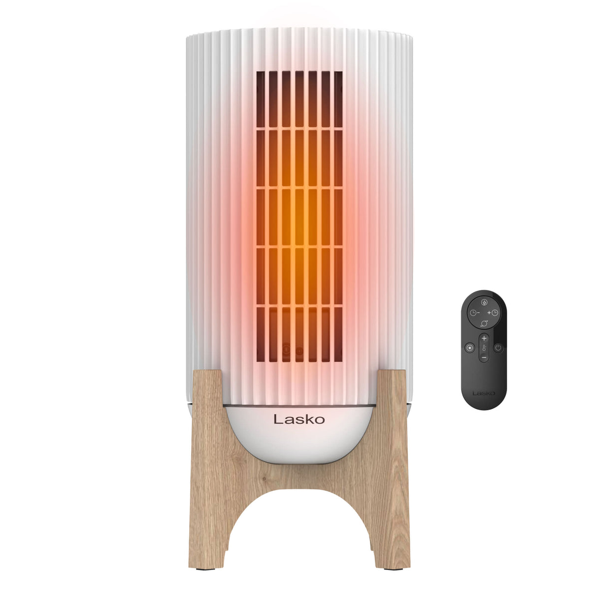 Lasko Artisan 16" Ceramic Tower Space Heater: Oscillating, 2 Heat Settings, Remote, Timer, Tip-Over Switch, Thermostat