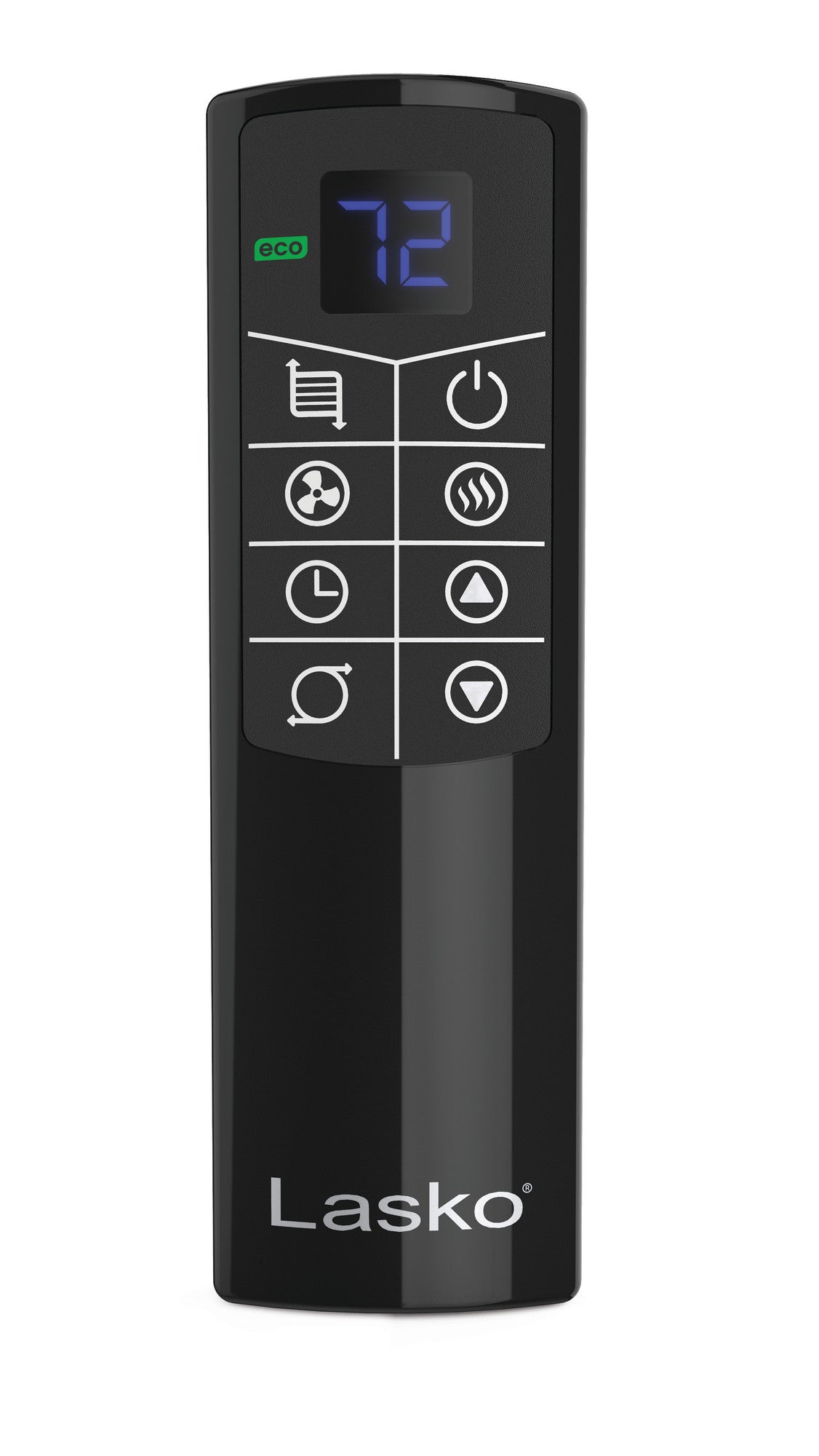 Lasko 1500W Motion Heat Plus Whole Room Ceramic Space Heater with Remote, CC23160, Black/Silver