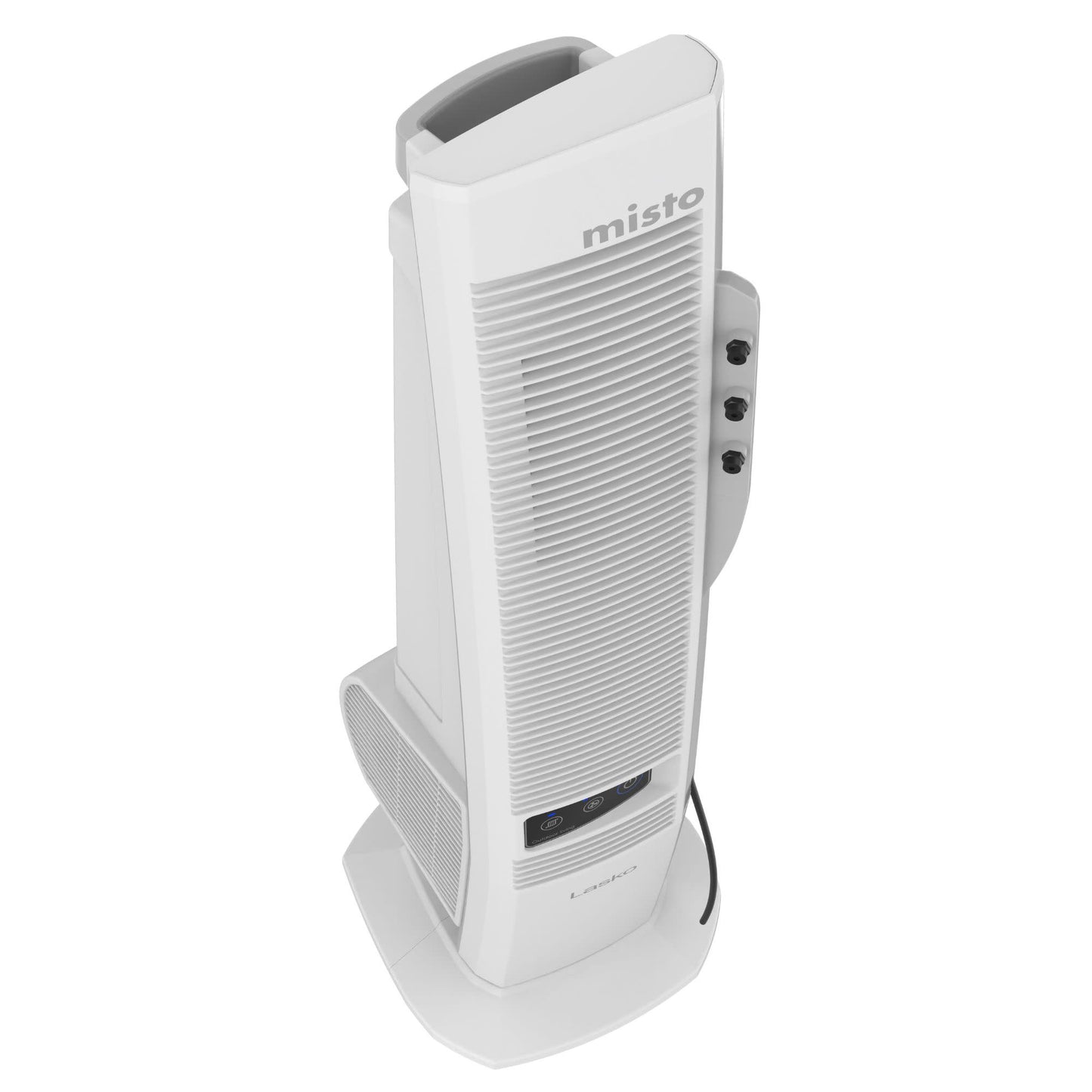 Lasko Misto 42" Outdoor Misting Tower Fan: Oscillating, 4-Speed, White