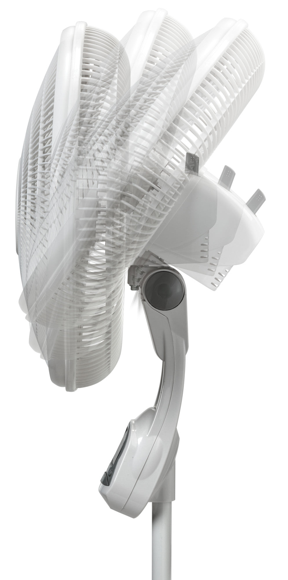Lasko 16" Pedestal Fan: Oscillating, 3-Speed, Remote, Timer, White