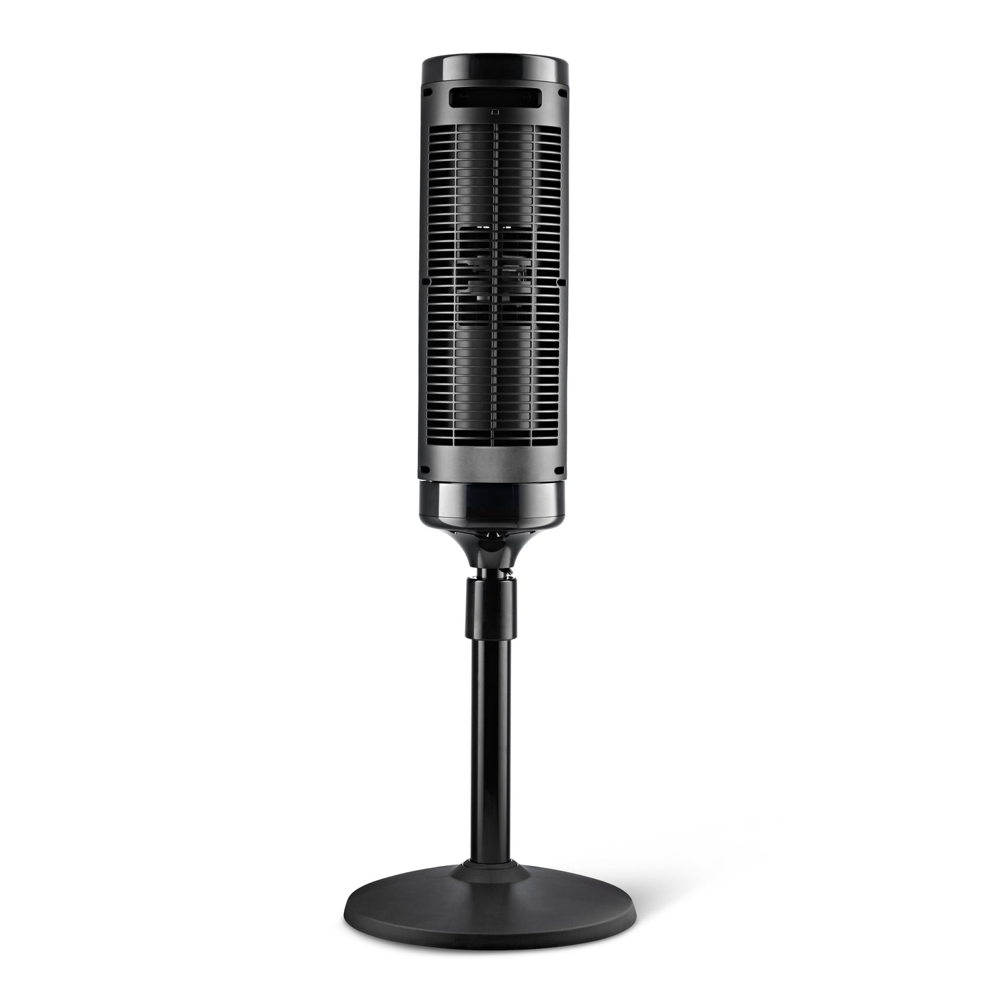 Lasko Elevation 54" DC Pedestal Tower Fan: Oscillating, 8-Speed, Remote, Black