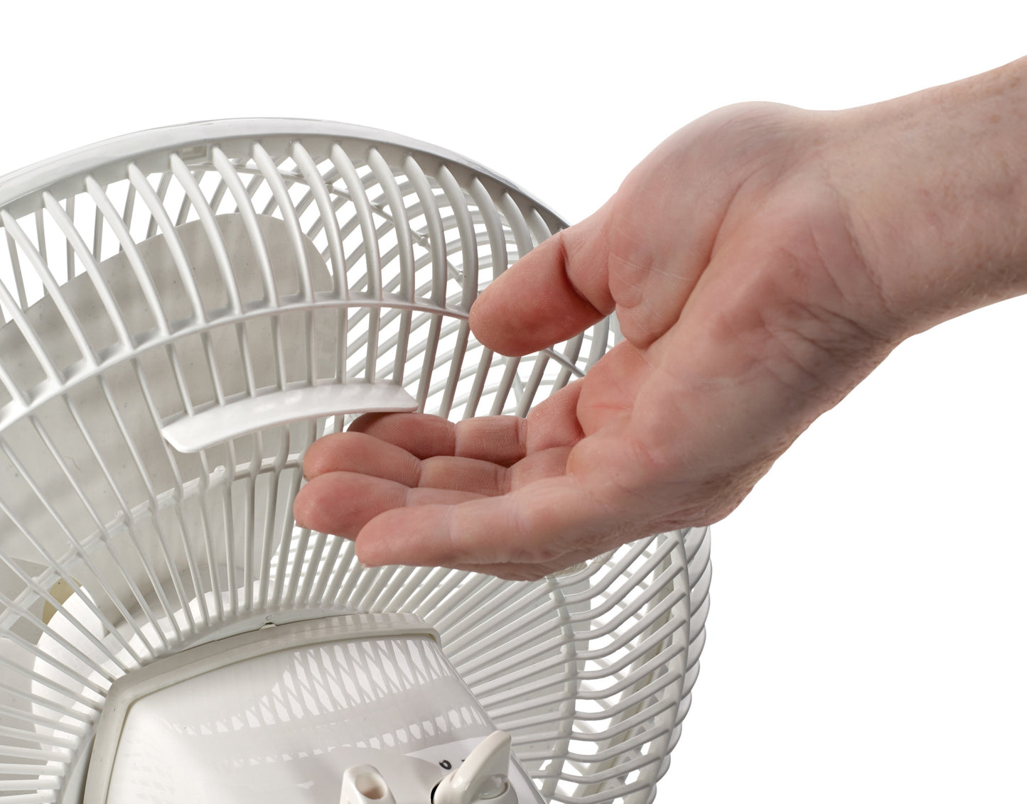 Lasko 12" Table Fan: Oscillating, 3-Speed, Tilting Head, White