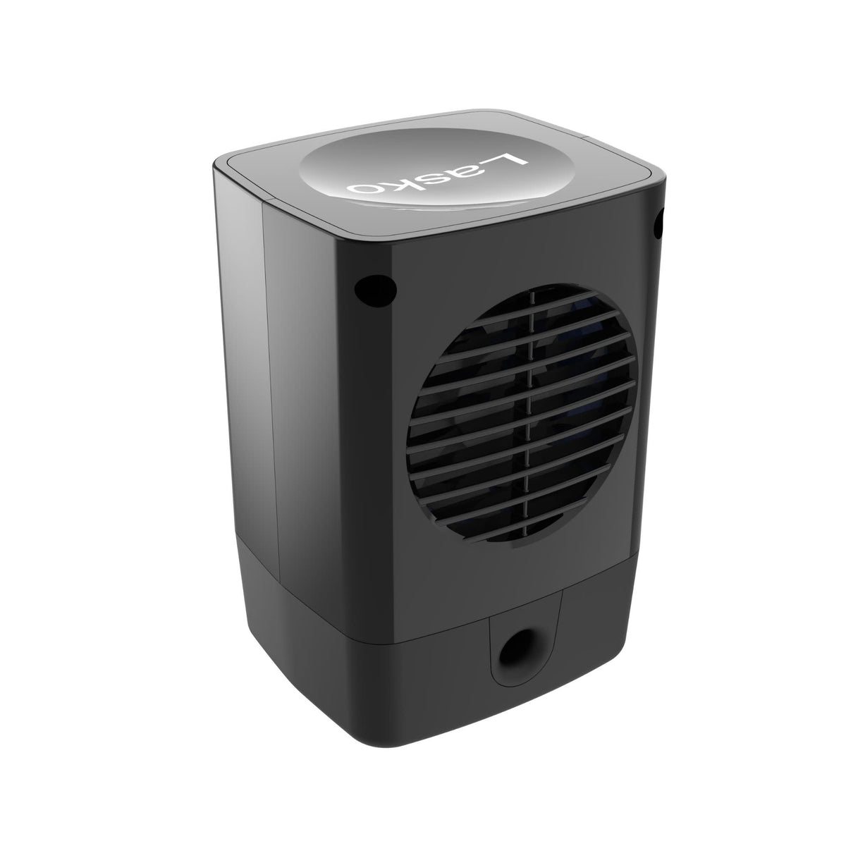 Lasko MyHeat Mini 6" Personal Ceramic Space Heater: 400W, 1 Heat Setting, Black