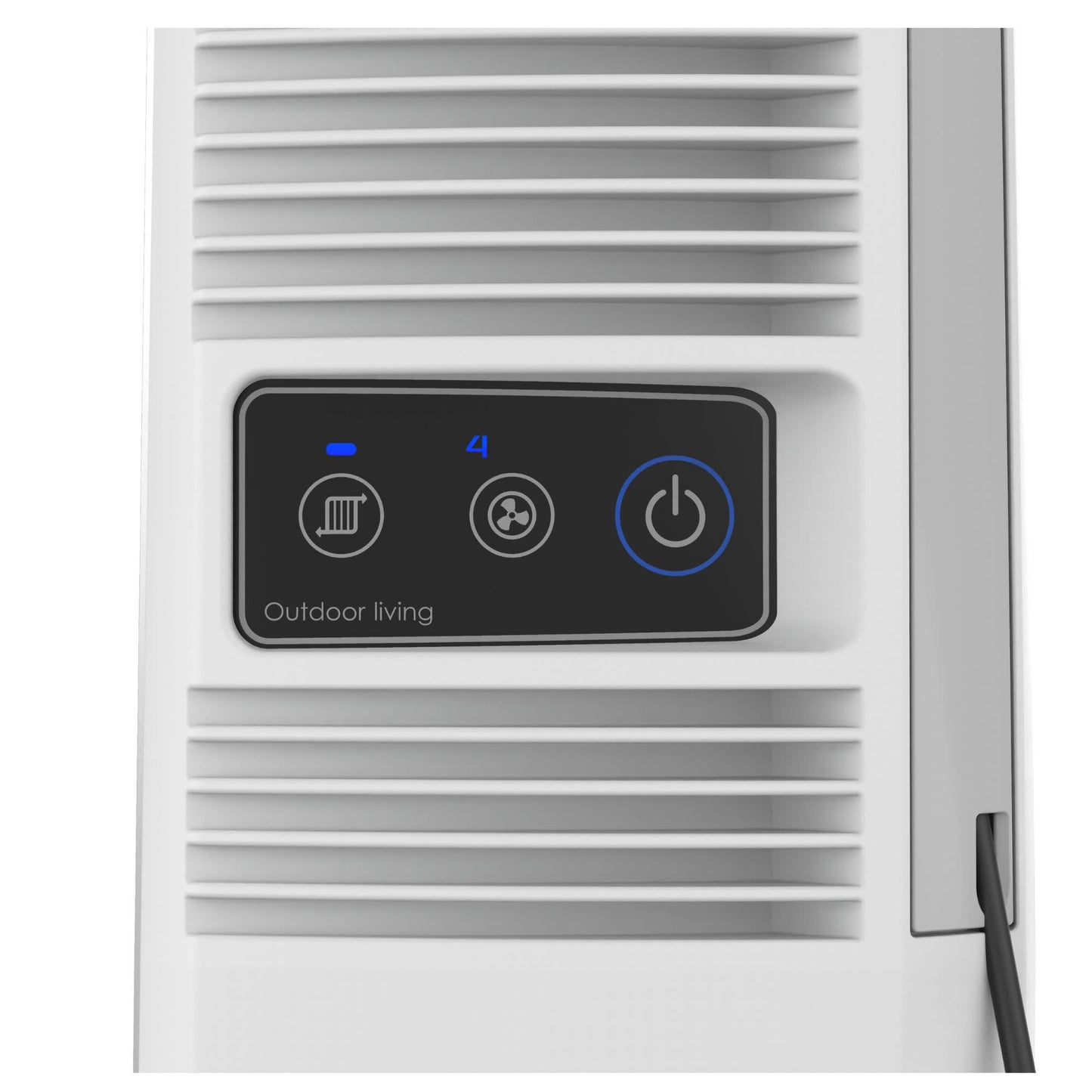 Lasko Misto 42" Outdoor Misting Tower Fan: Oscillating, 4-Speed, White