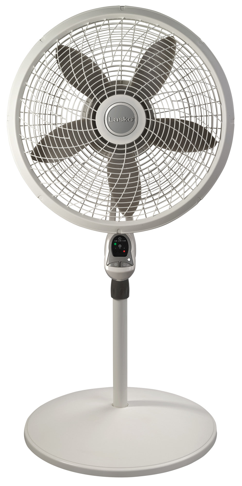 Lasko Cyclone 18" Pedestal Fan: Oscillating, 3-Speed, Remote, Timer, White